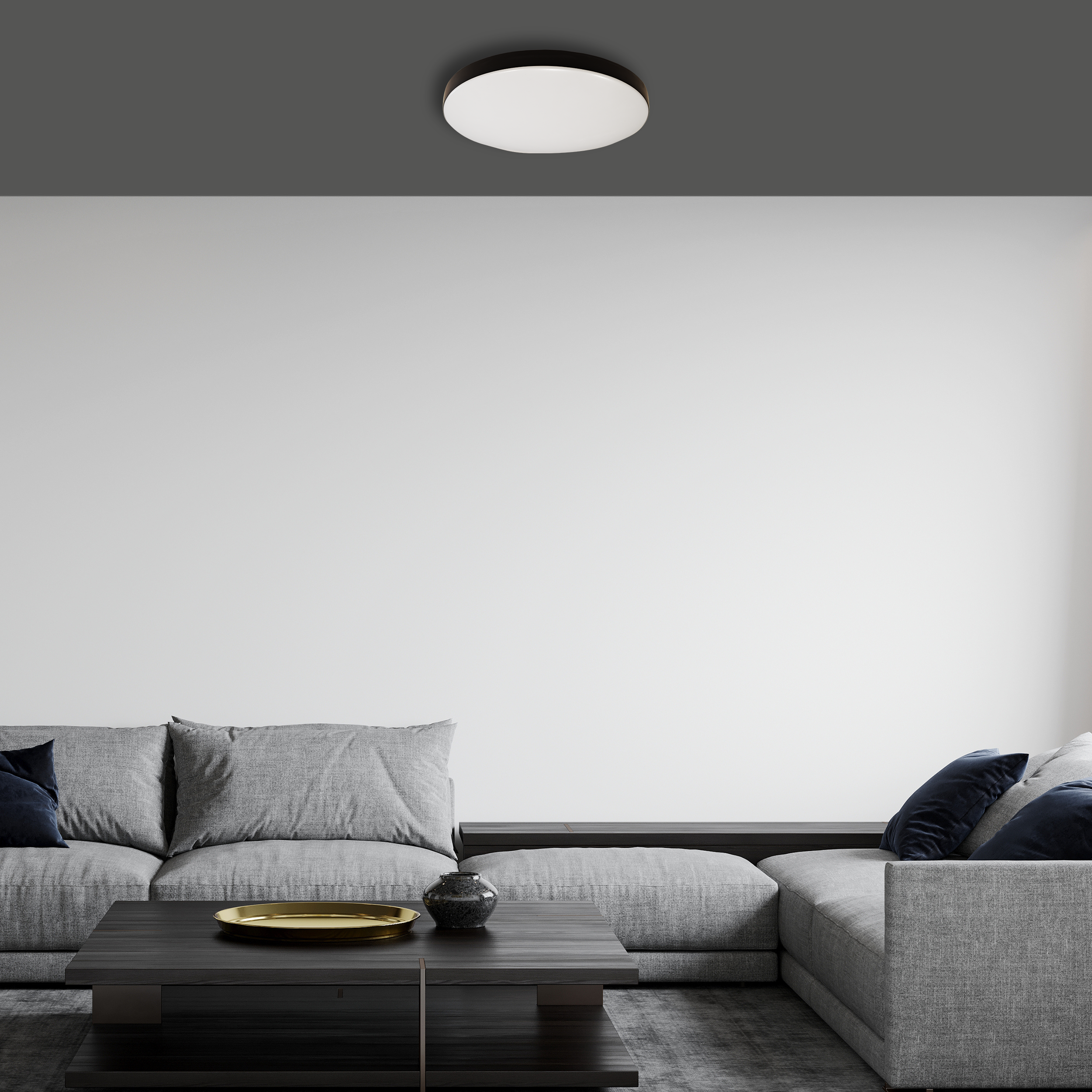 Plafon Maya IP44 33 cm czarny 1275 lm LED Eko-Light - 2