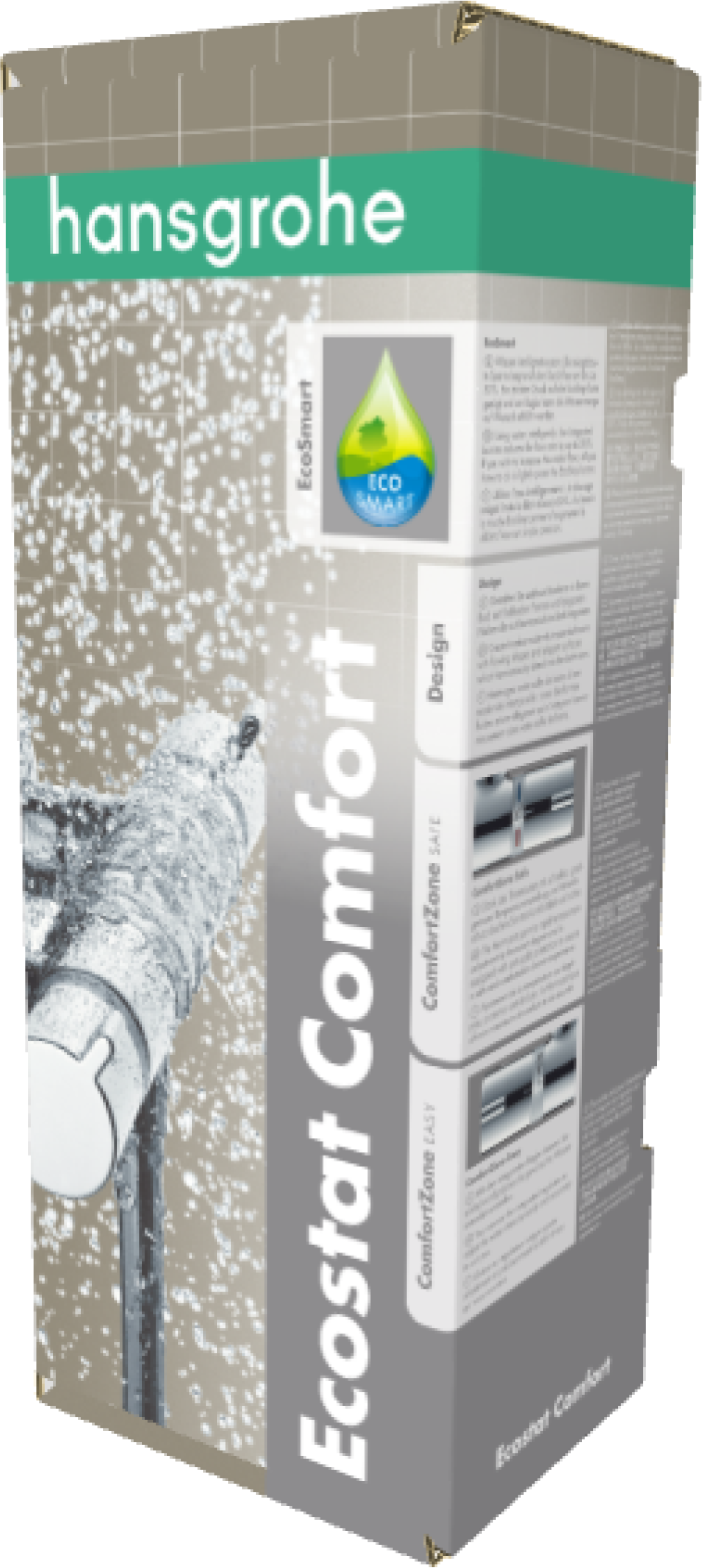 Bateria prysznicowa termostatyczna Comfort czarna Hansgrohe - 3