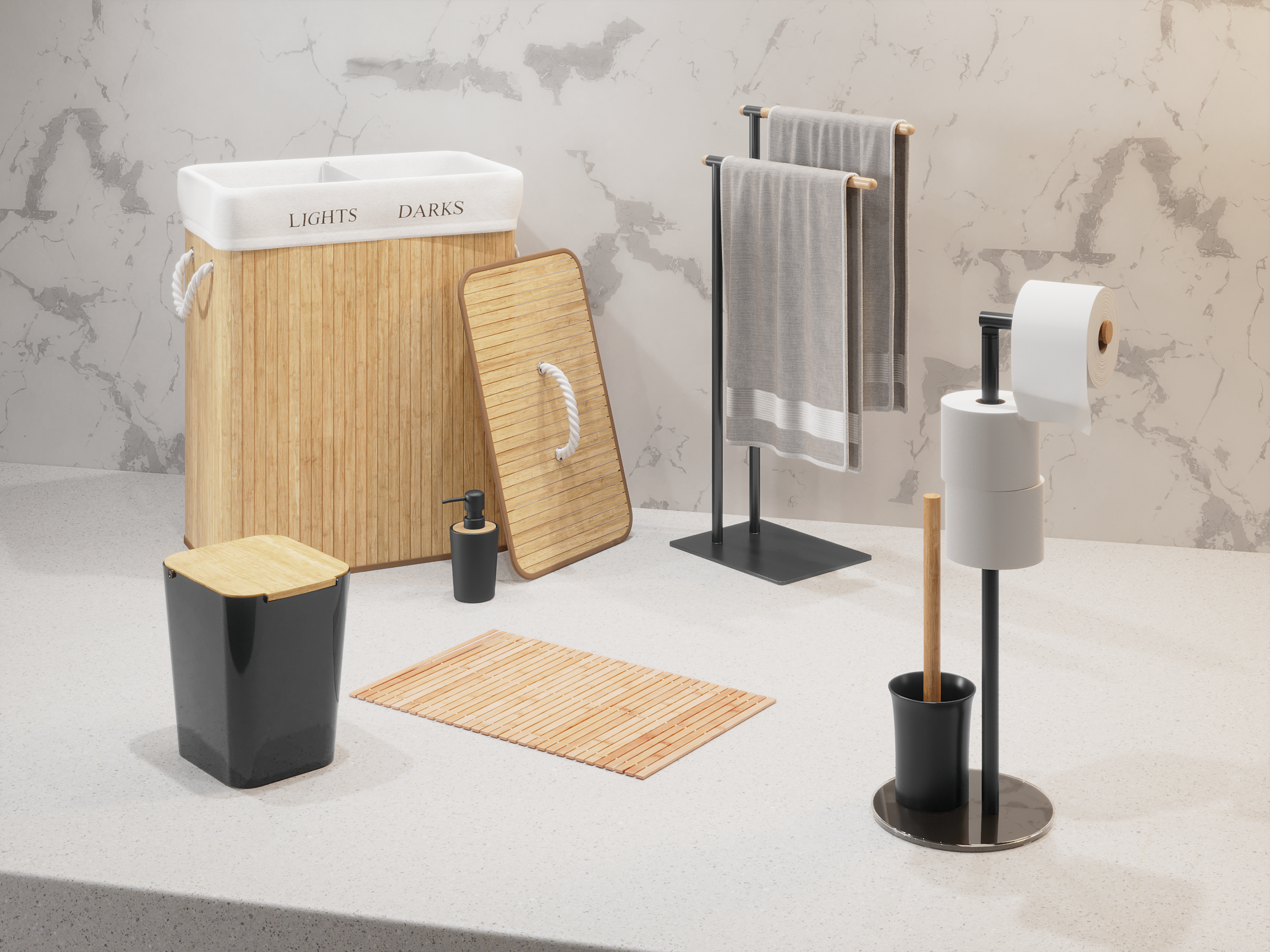 Dozownik do mydła Plain Bisk - 4