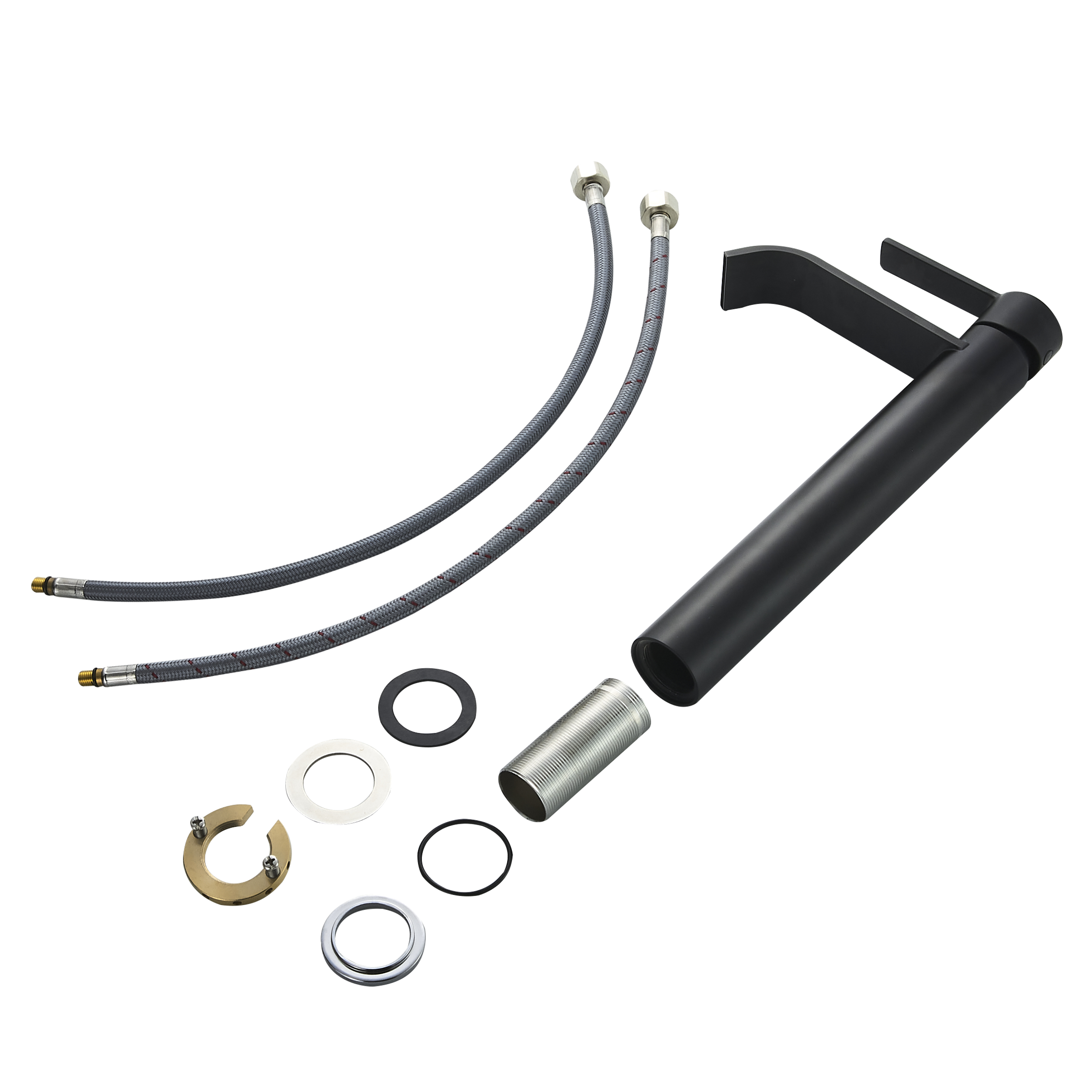 Bateria umywalkowa czarna 35 cm Hao Sensea - 10