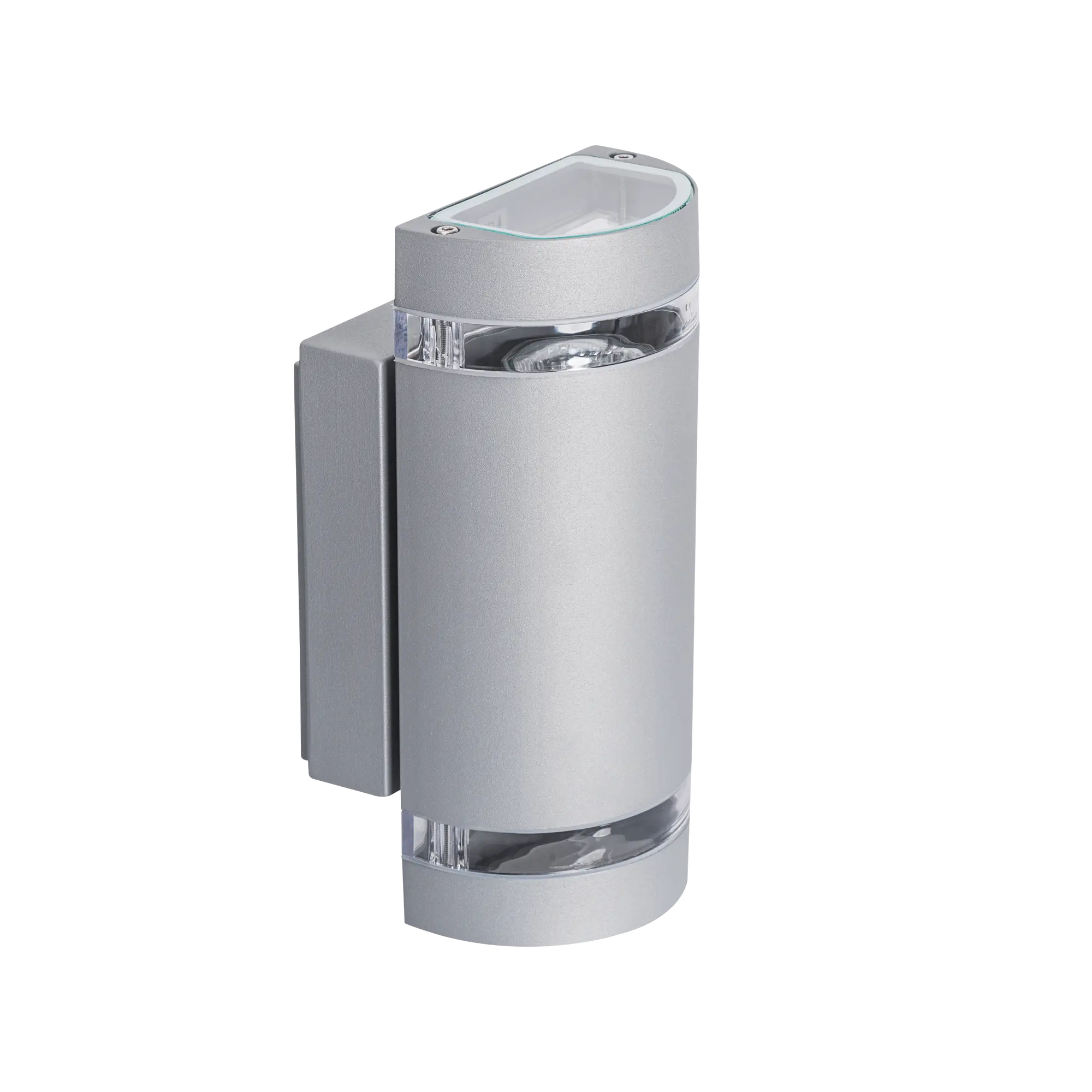 Kinkiet zewnętrzny GU10 2x35W IP44 okrągły szary Kanlux