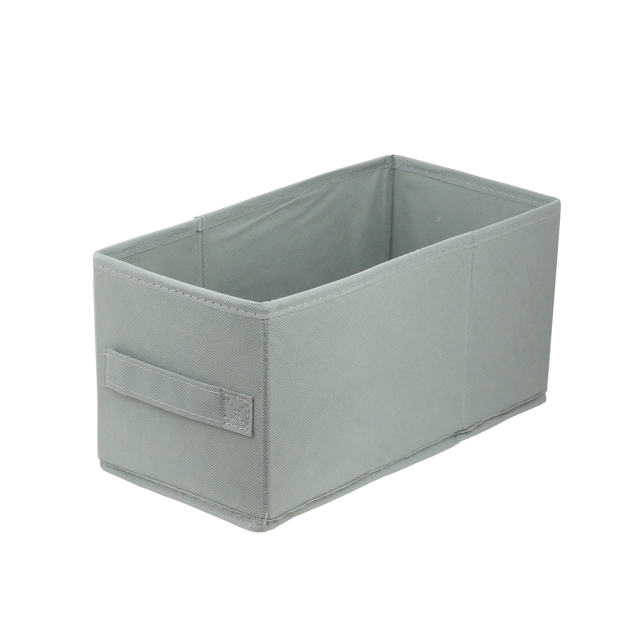 Pudełko tekstylne Kub 15 x 31 x 15 cm jasnoszare