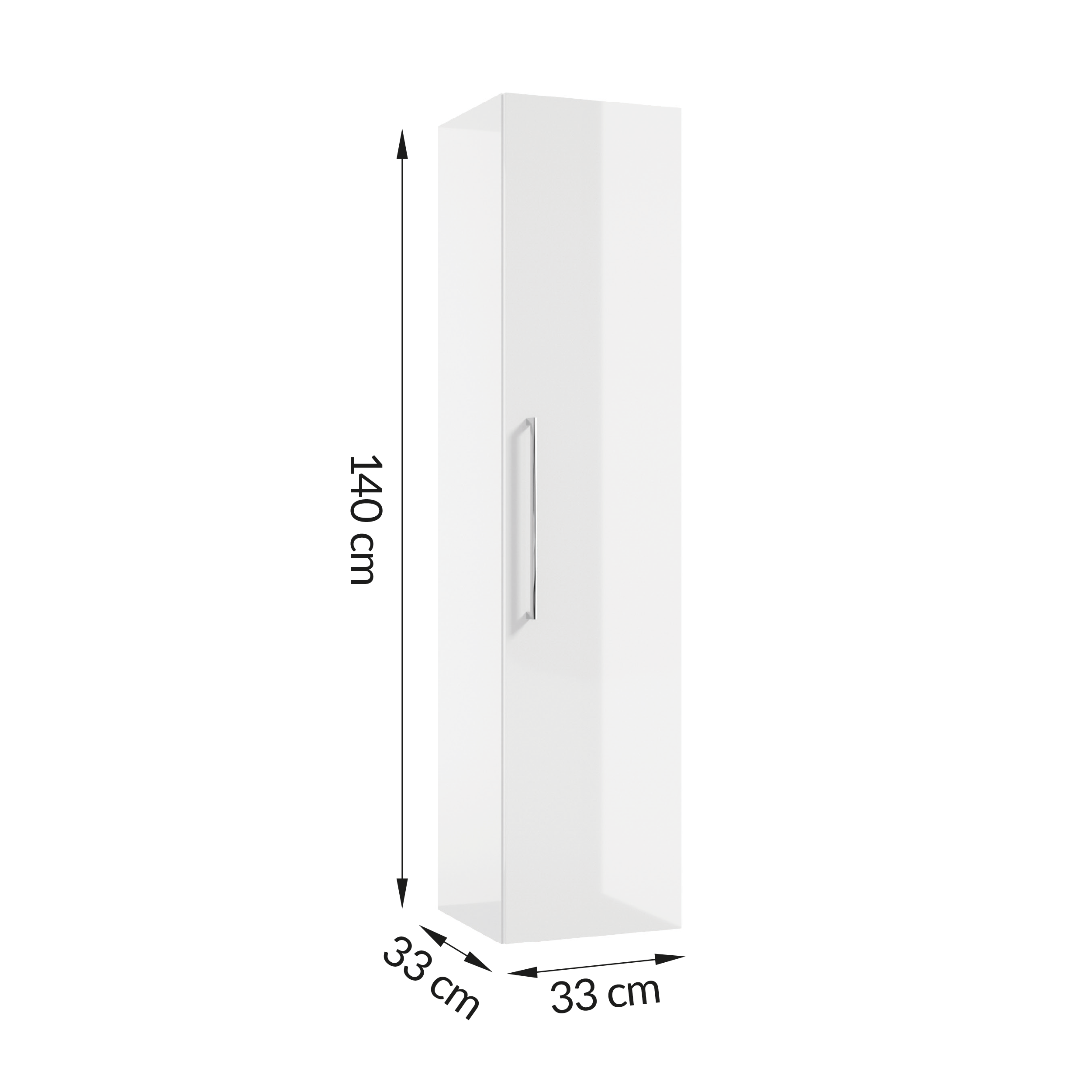 Słupek Intenso Biały 33 x 140 Sensea - 4
