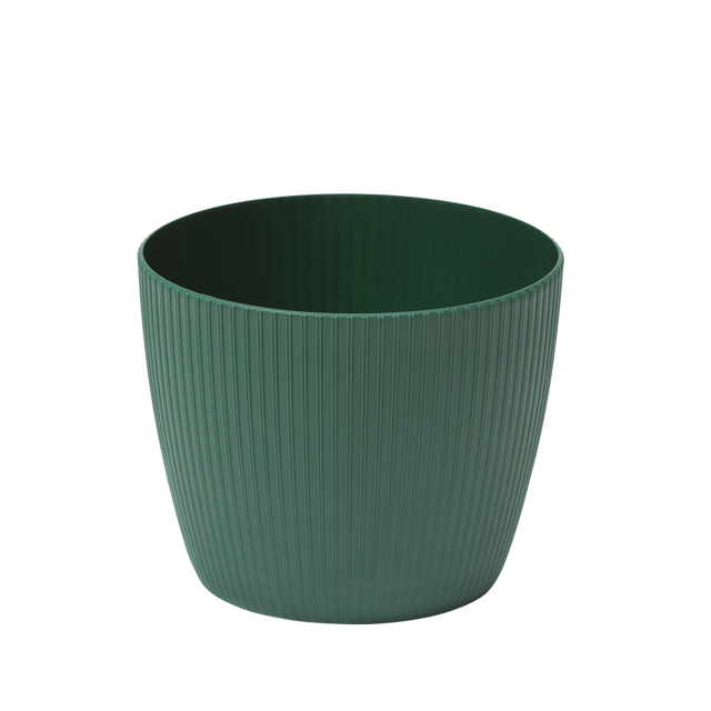 Osłonka doniczki Magnolia 16 cm zielona Lamela