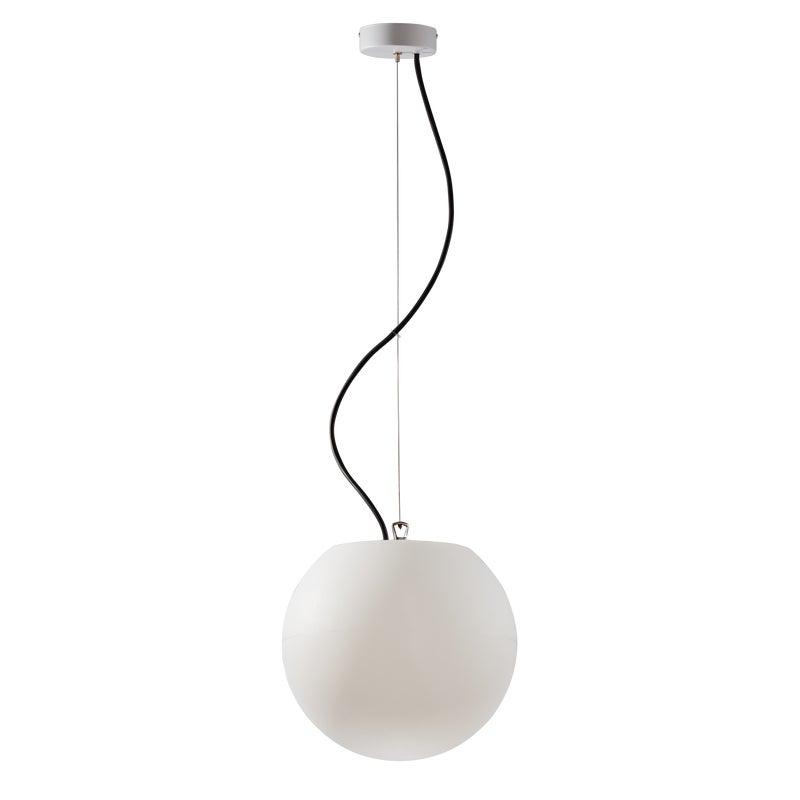Kula ogrodowa wisząca Cumulus IP44 biała E27 TK Lighting
