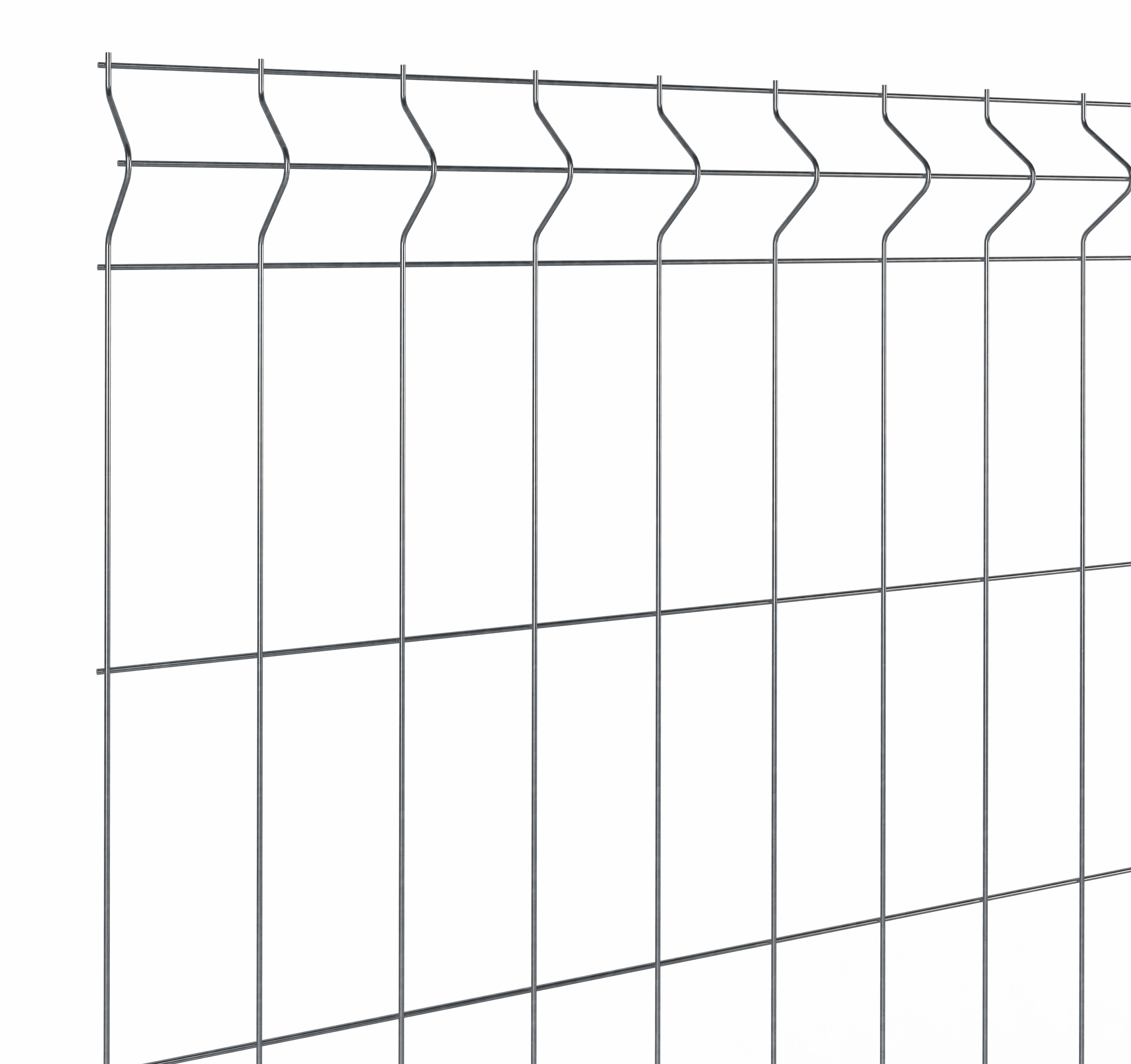 Panel ogrodzeniowy Vera 3D 153x250 cm ocynk Wiśniowski - 5