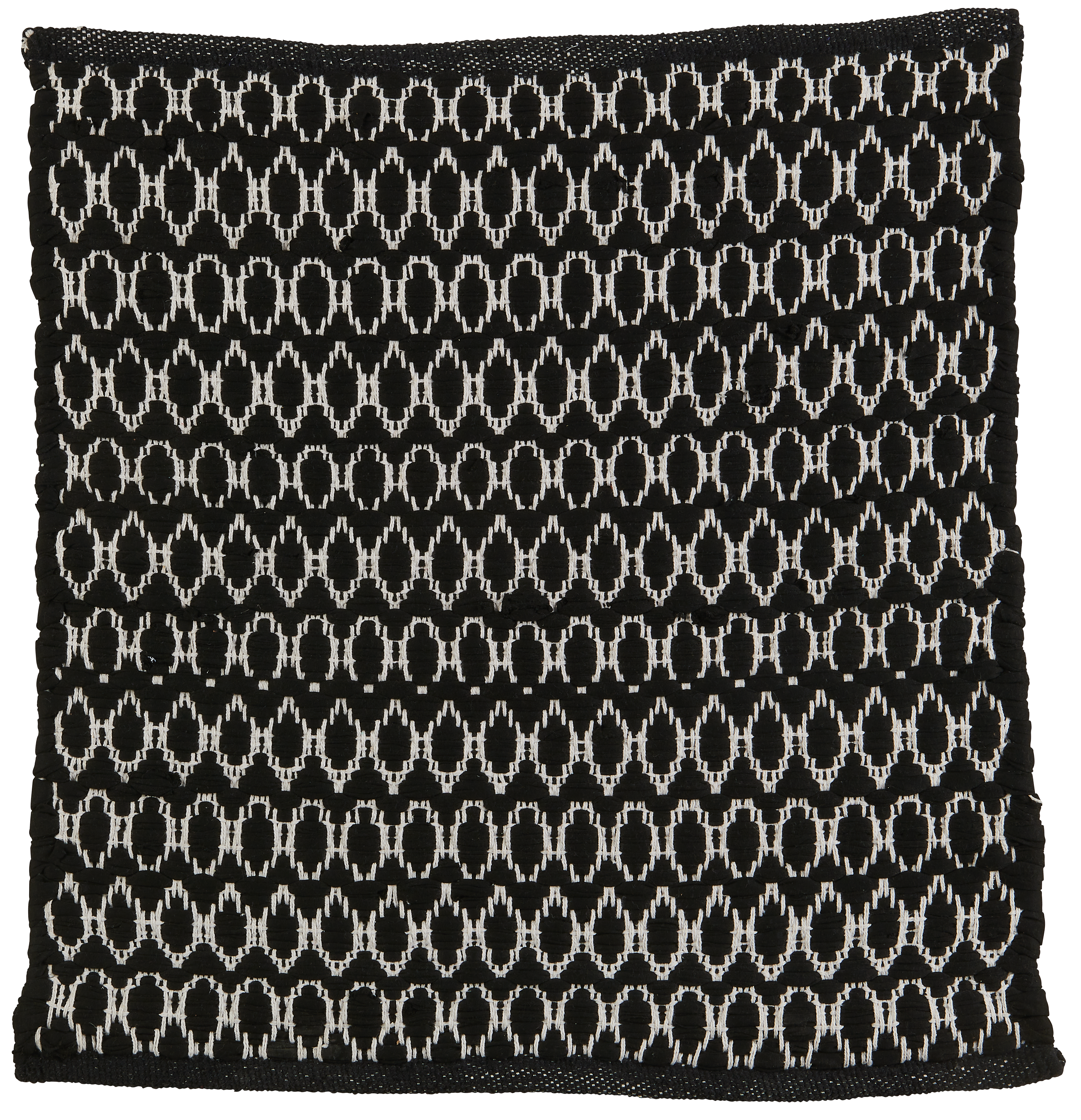 Dywanik łazienkowy Boho czarny 60 x 60 Coram