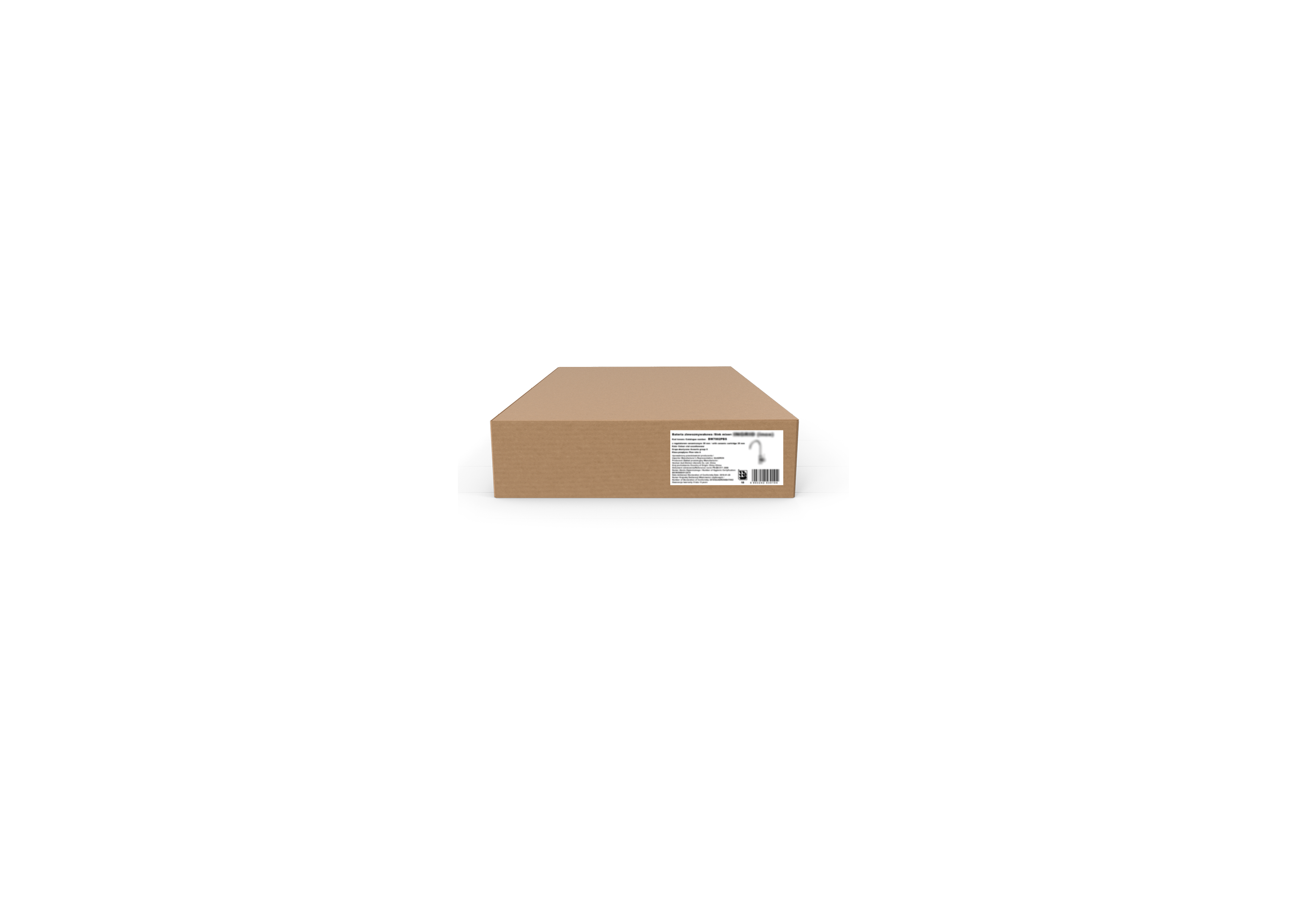 Bateria kuchenna Kodiaq Czarna M wylewka U 39 cm Quadron - 13