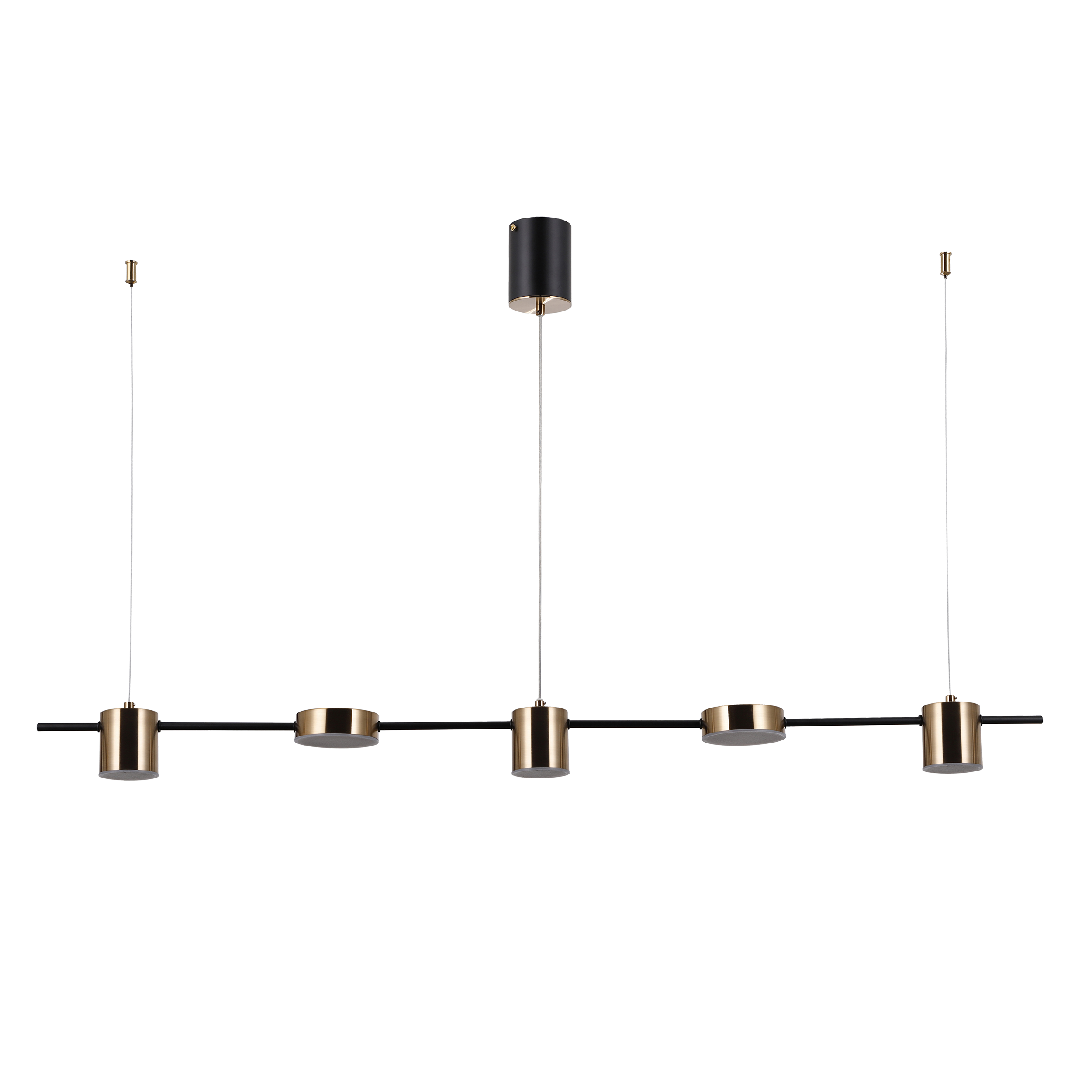 Lampa wisząca Remdal LED czarna Italux