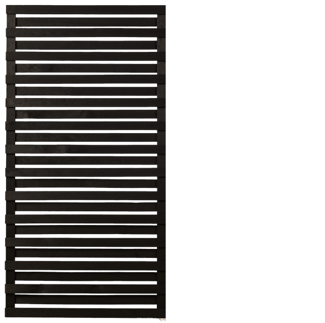 Płot ażurowy Stockholm 90x180 cm antracytowy Forest Style