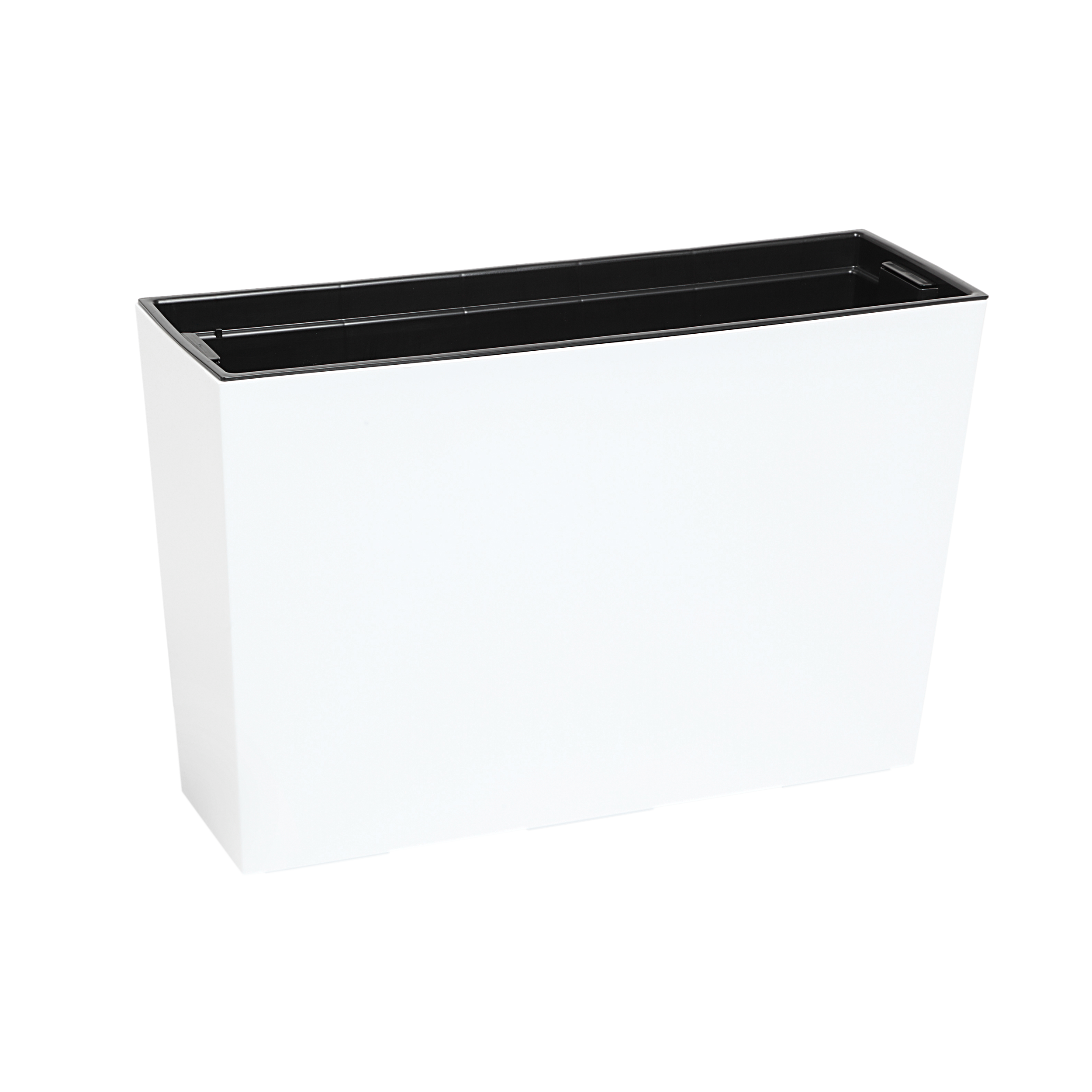 Donica-kwietnik Werbena 56x19x36.5 cm biała Lamela