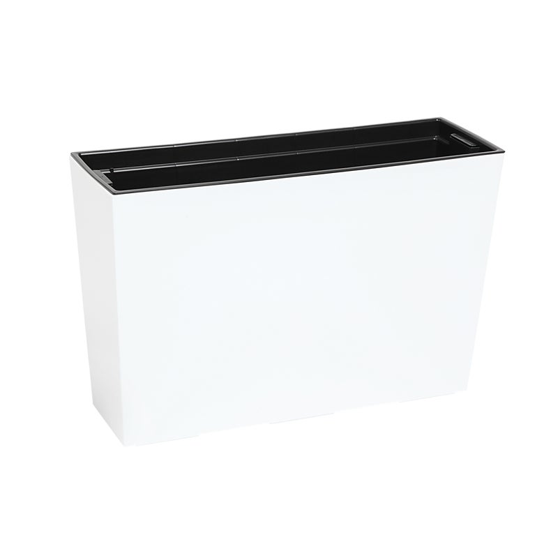 Donica-kwietnik Werbena 56x19x36.5 cm biała Lamela