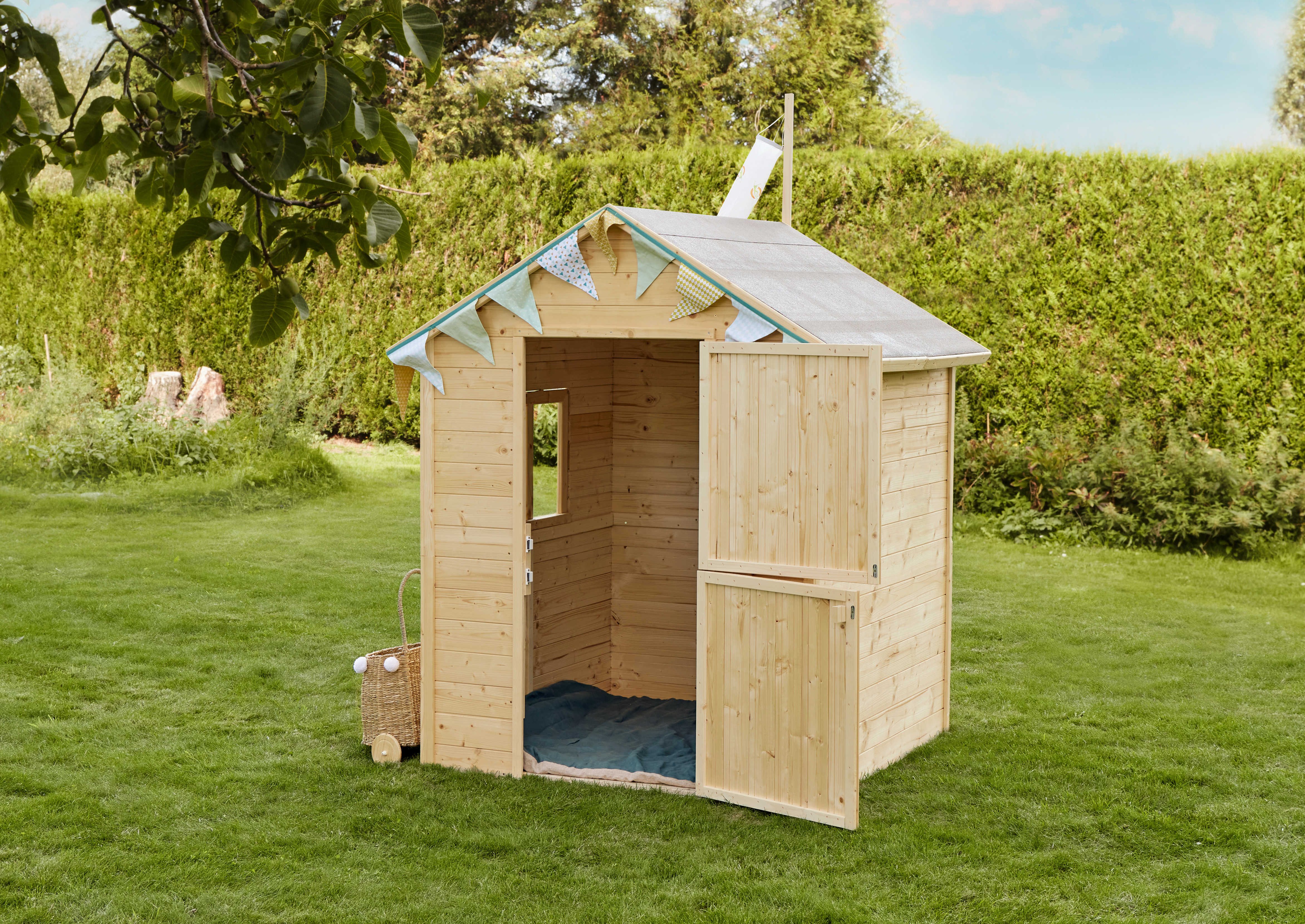 Domek ogrodowy dla dzieci Garance 1,35 m2 Soulet - 2