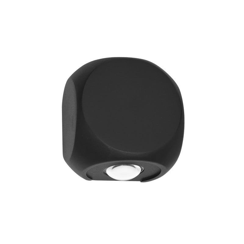 Kinkiet zewnętrzny Porso 2 3TK IP54 sand czarny Italux