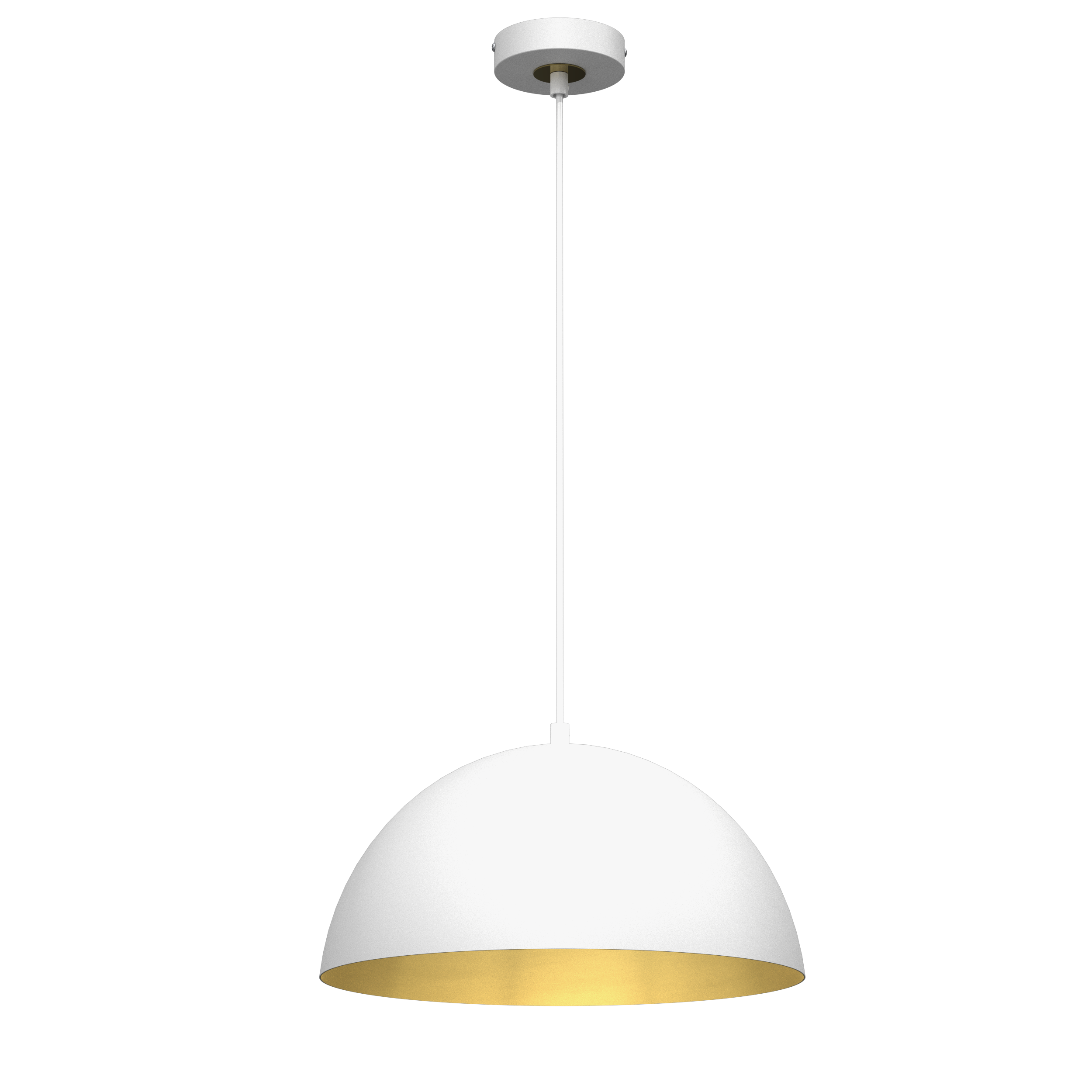 Lampa wisząca Beta biały E27 Milagro