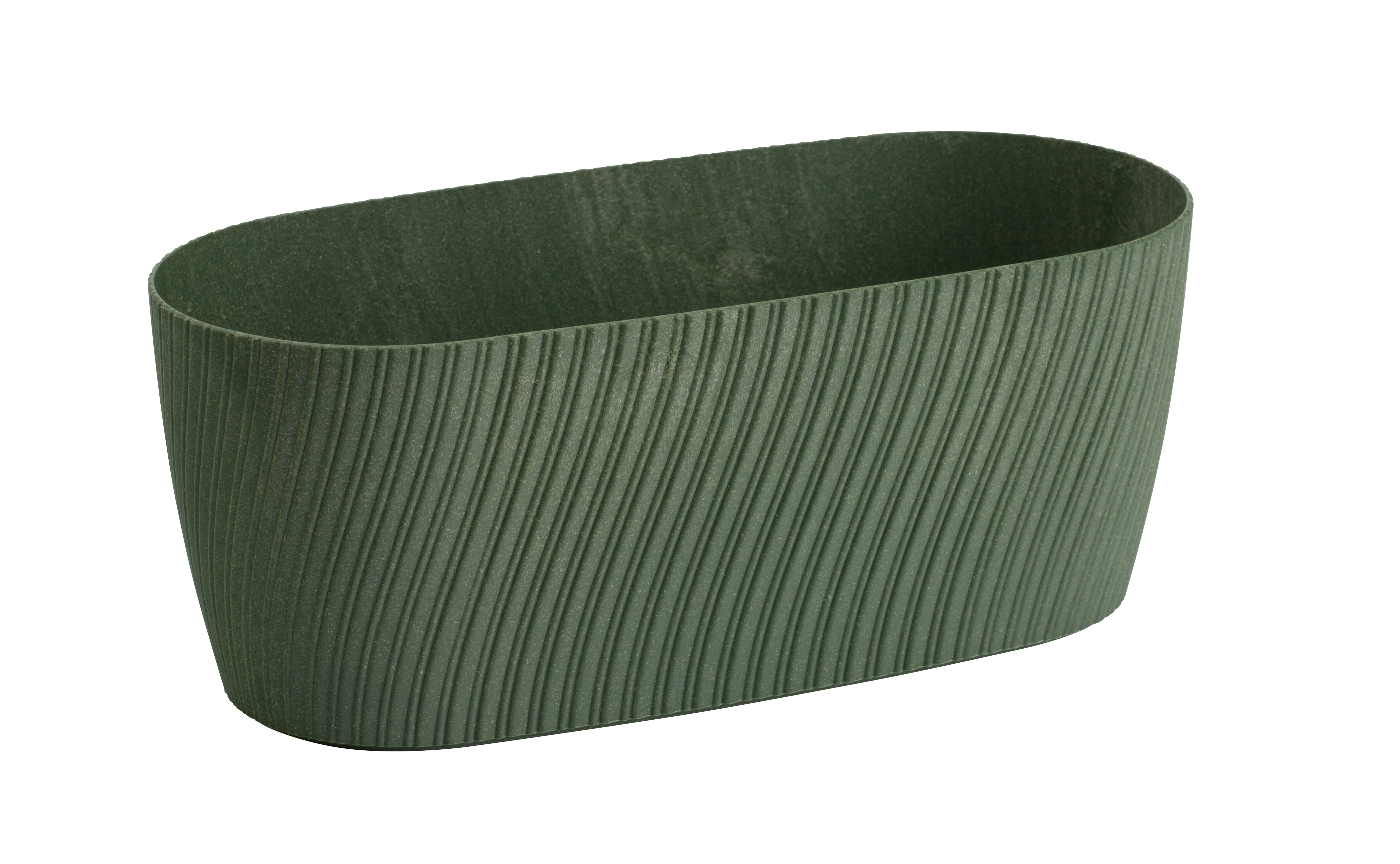 Doniczka skrzynka balkonowa Mika Eco 27x12.5 cm zielona Form-Plastic