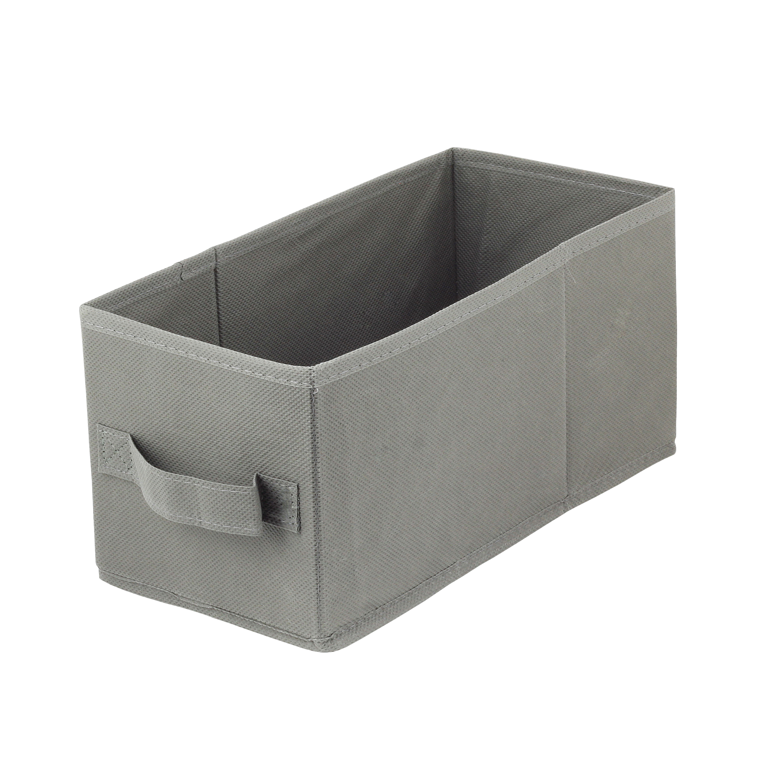 Pudełko tekstylne Kub 15 x 31 x 15 cm ciemnoszare