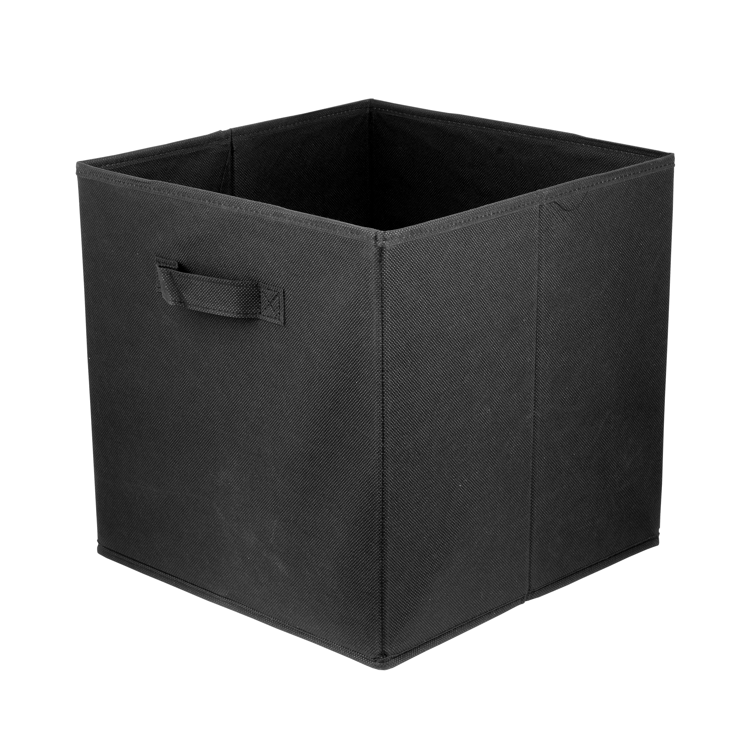 Pudełko tekstylne Kub 31 x 31 x 31 cm czarne