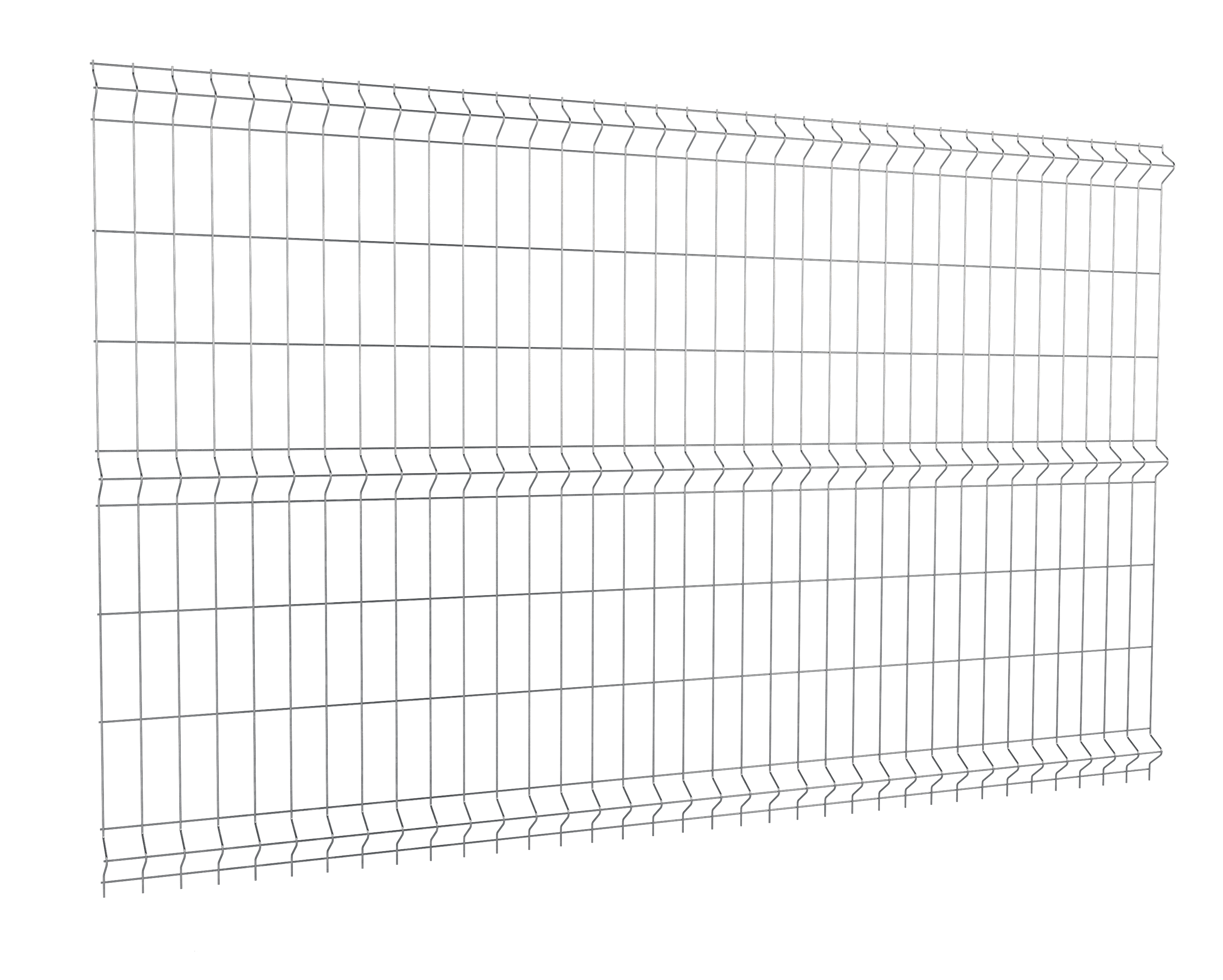 Panel ogrodzeniowy Vera 3D 153x250 cm ocynk Wiśniowski - 8