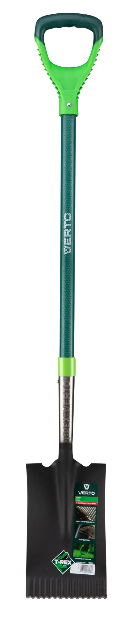 Szpadel prosty 19x116 cm ząbkowana krawędź 15G004 Topex - 2