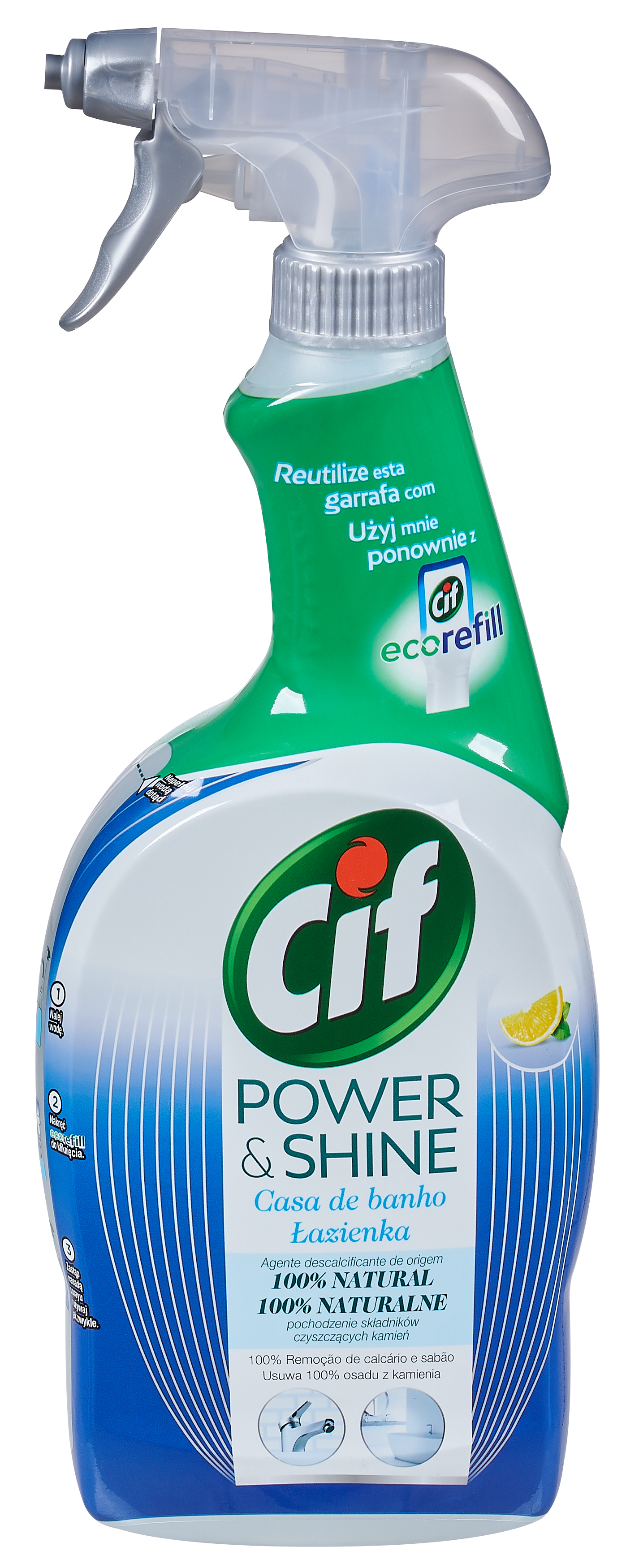 Środek do czyszczenia łazienki Power Shine 0.75 l Cif