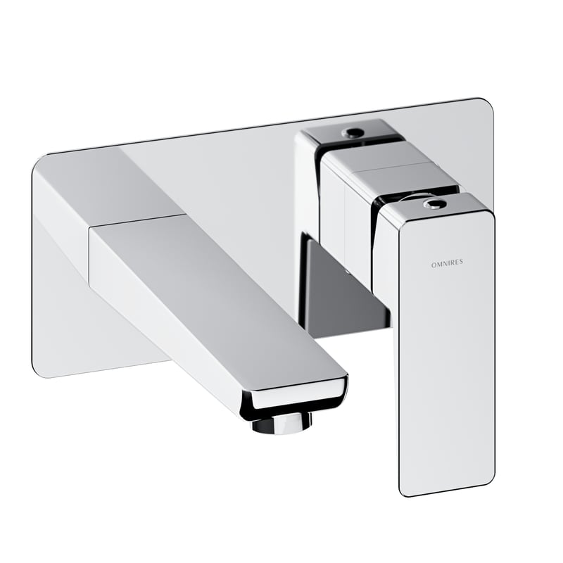 Bateria podtynkowa umywalkowa chrom Saxon Omnires