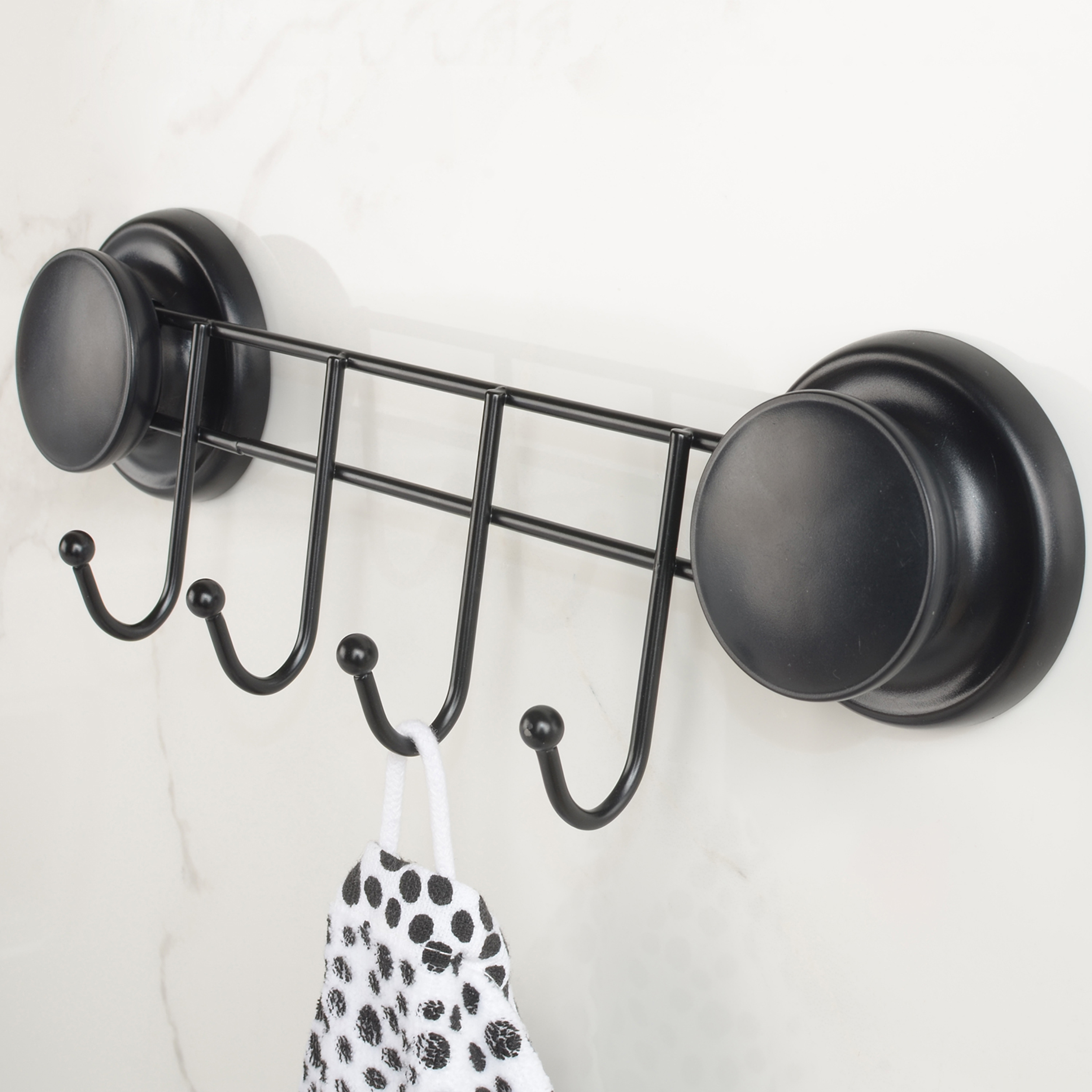 Wieszak ścienny czarny Gavi Yoka Home - 2