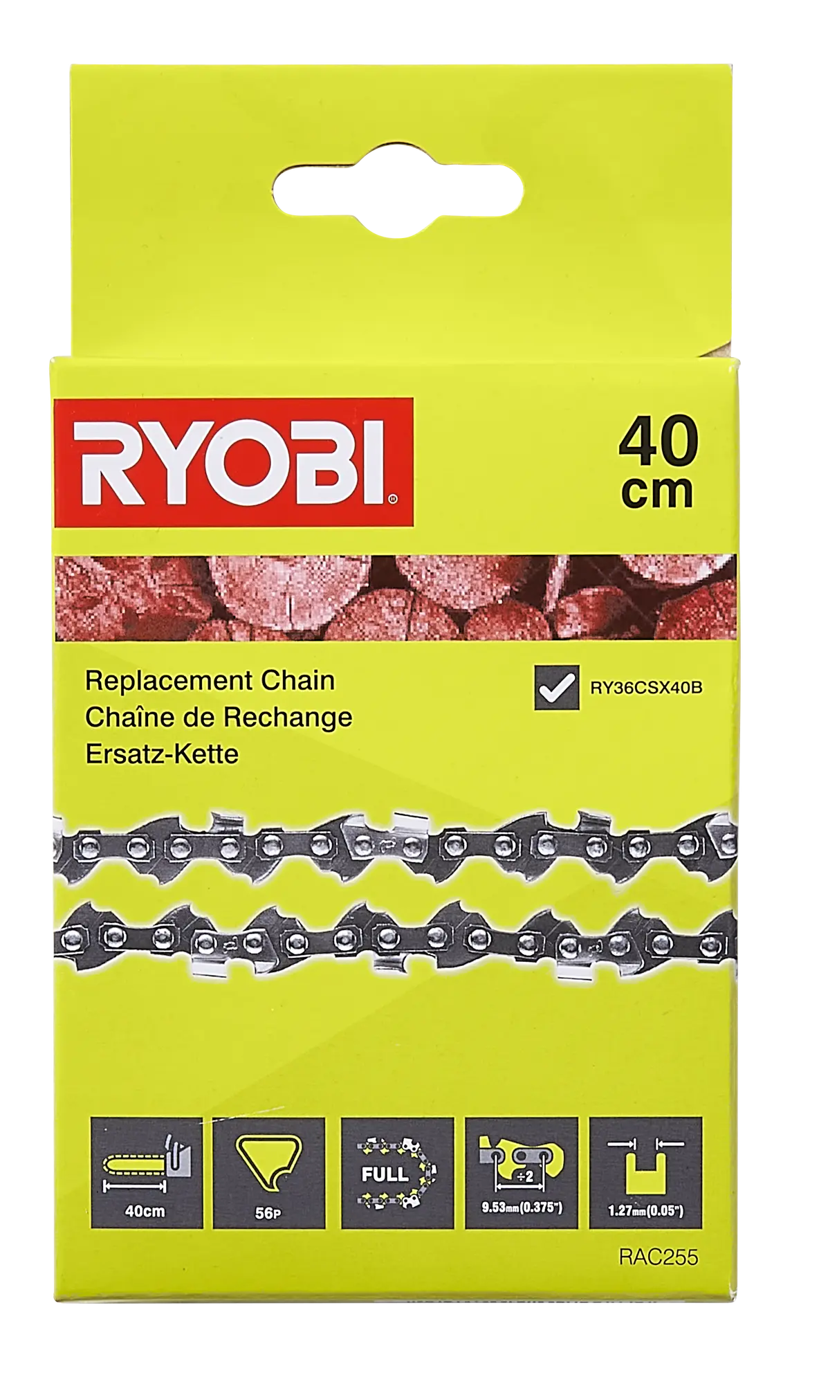 Łańcuch tnący 3/8