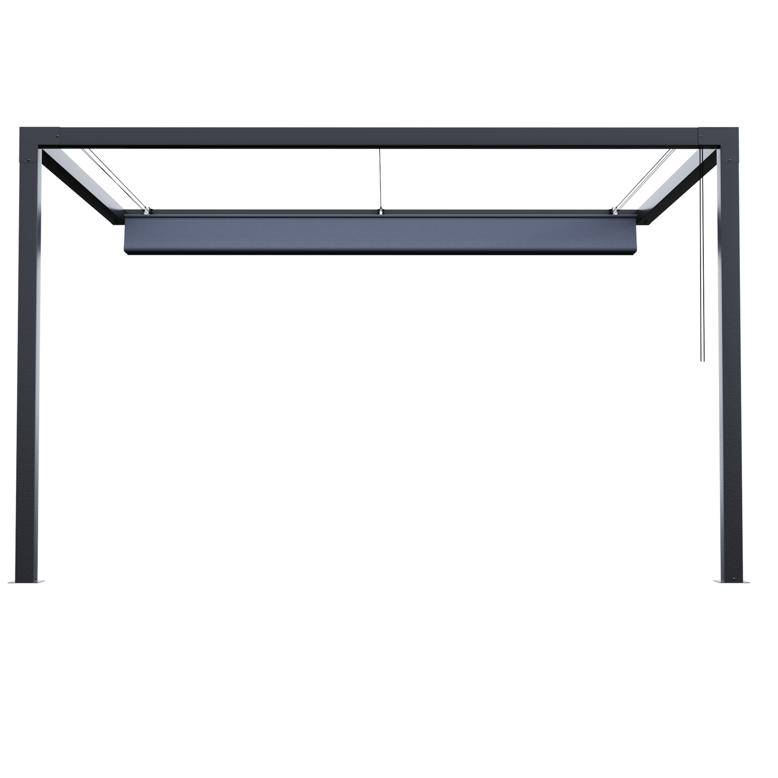 Pérgola de aluminio NATERIAL Manea gris de 260x350 cm - 13