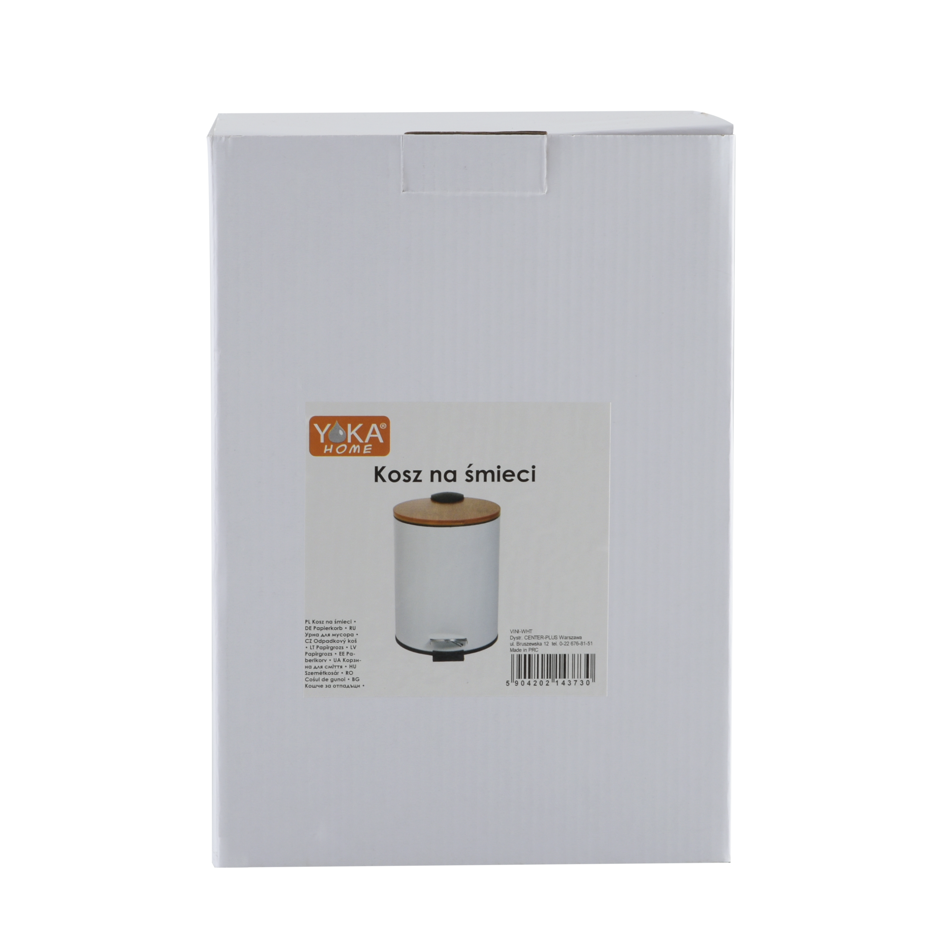 Łazienkowy kosz na śmieci VINI YOKA 3L CENTER PLUS - 5