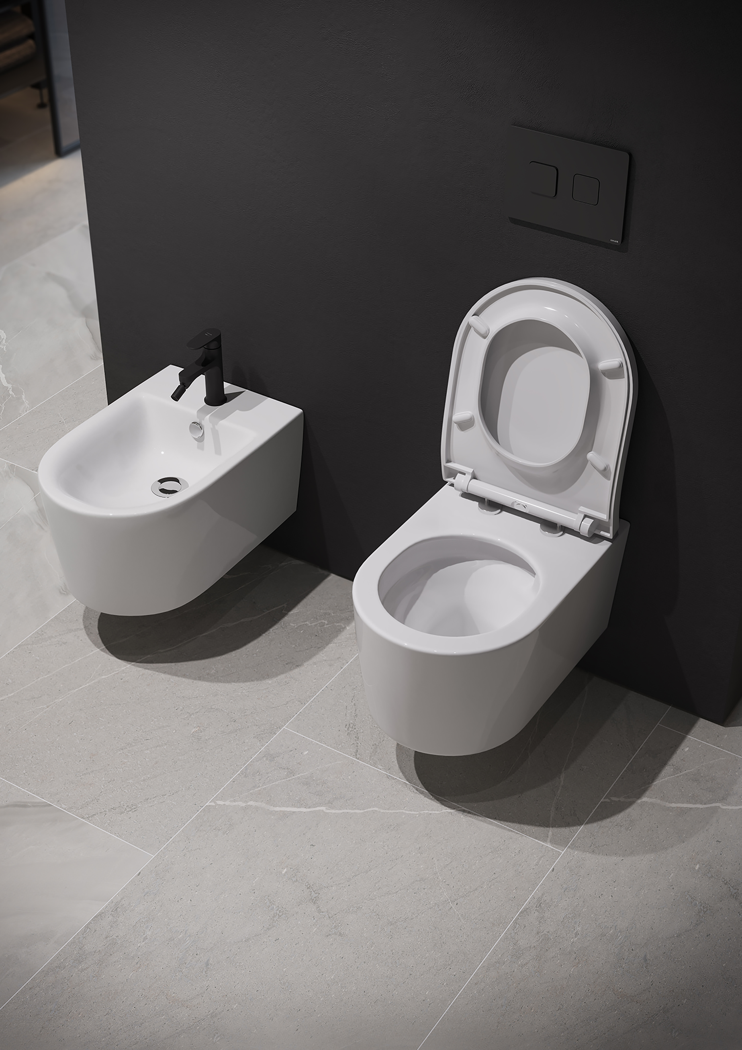 Bidet wiszący Reel Cersanit - 5