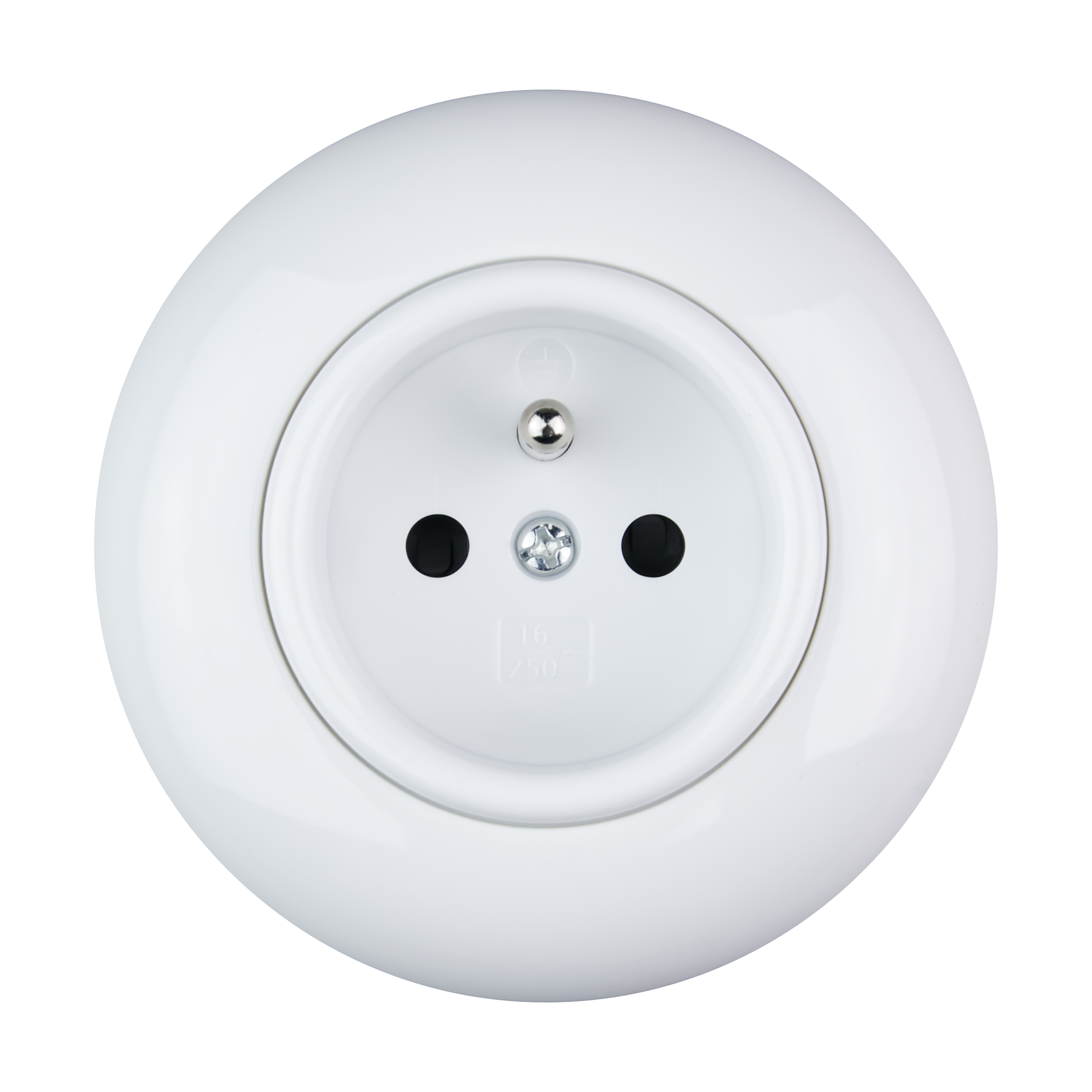 Gniazdo pojedyncze LF0001W LOFT biały DPM - 11