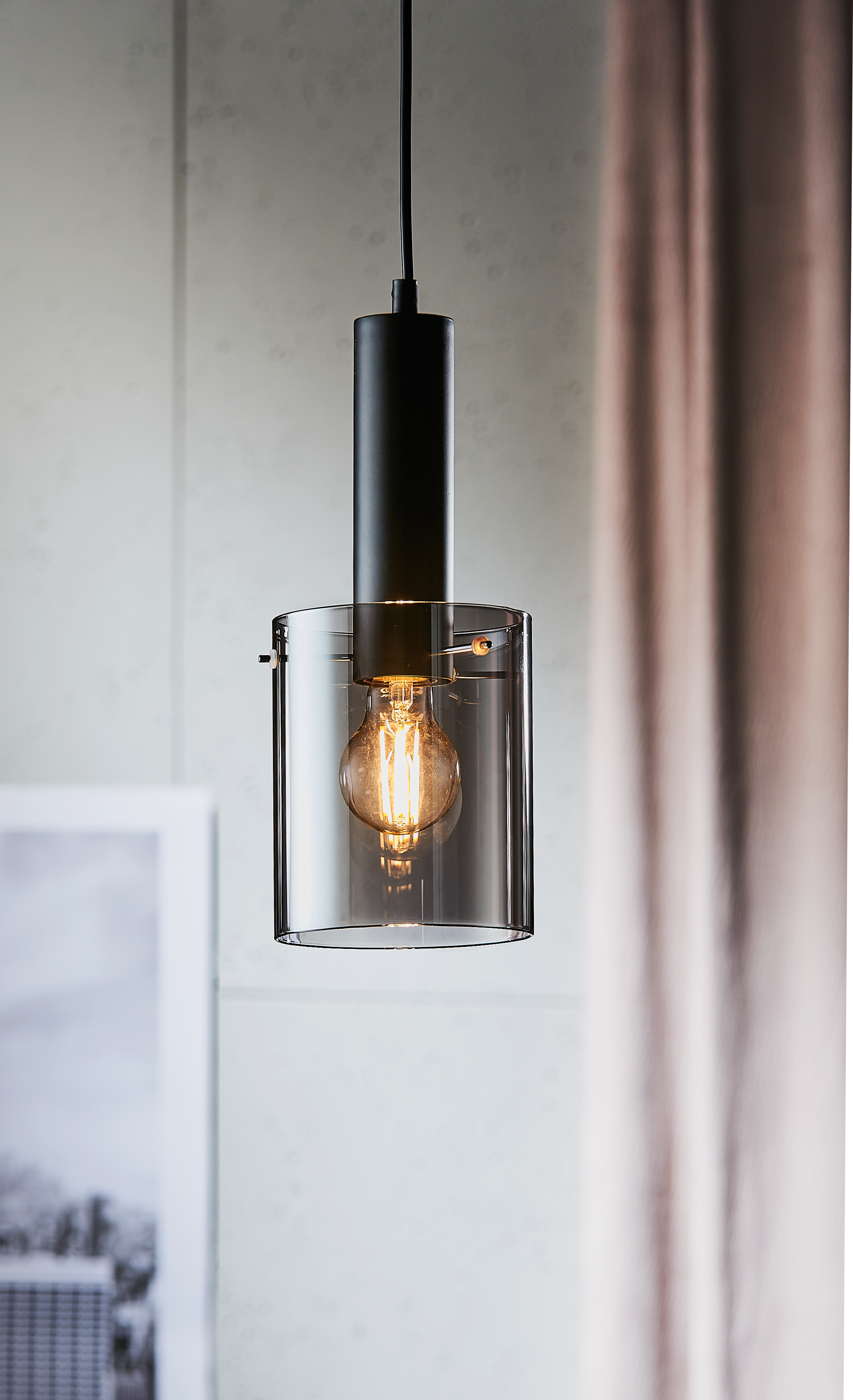 Lampa wisząca Sardo czarna E27 Italux - 5