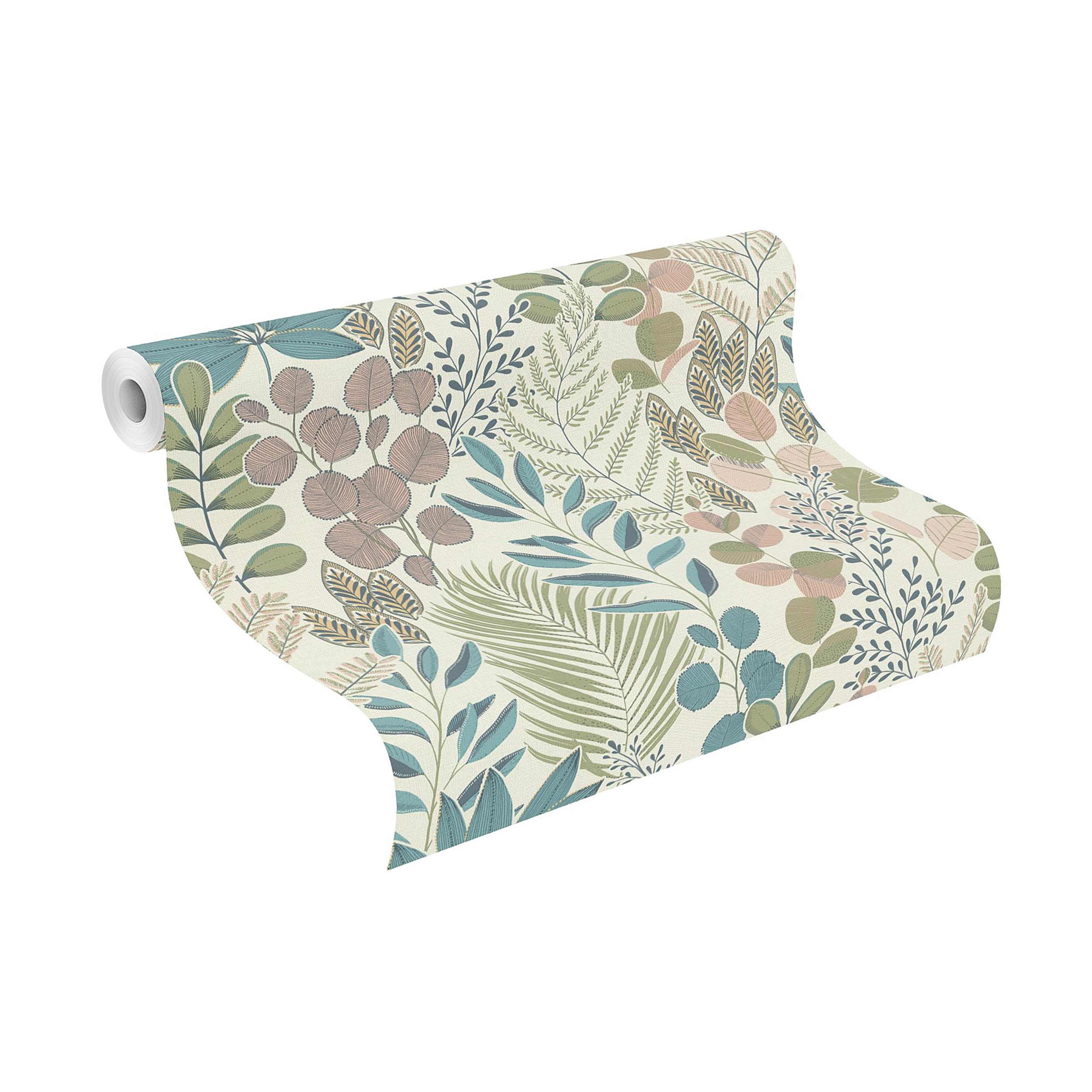 Carta da parati Pop rosa e verde, 53 cm x 10.05 m - 4