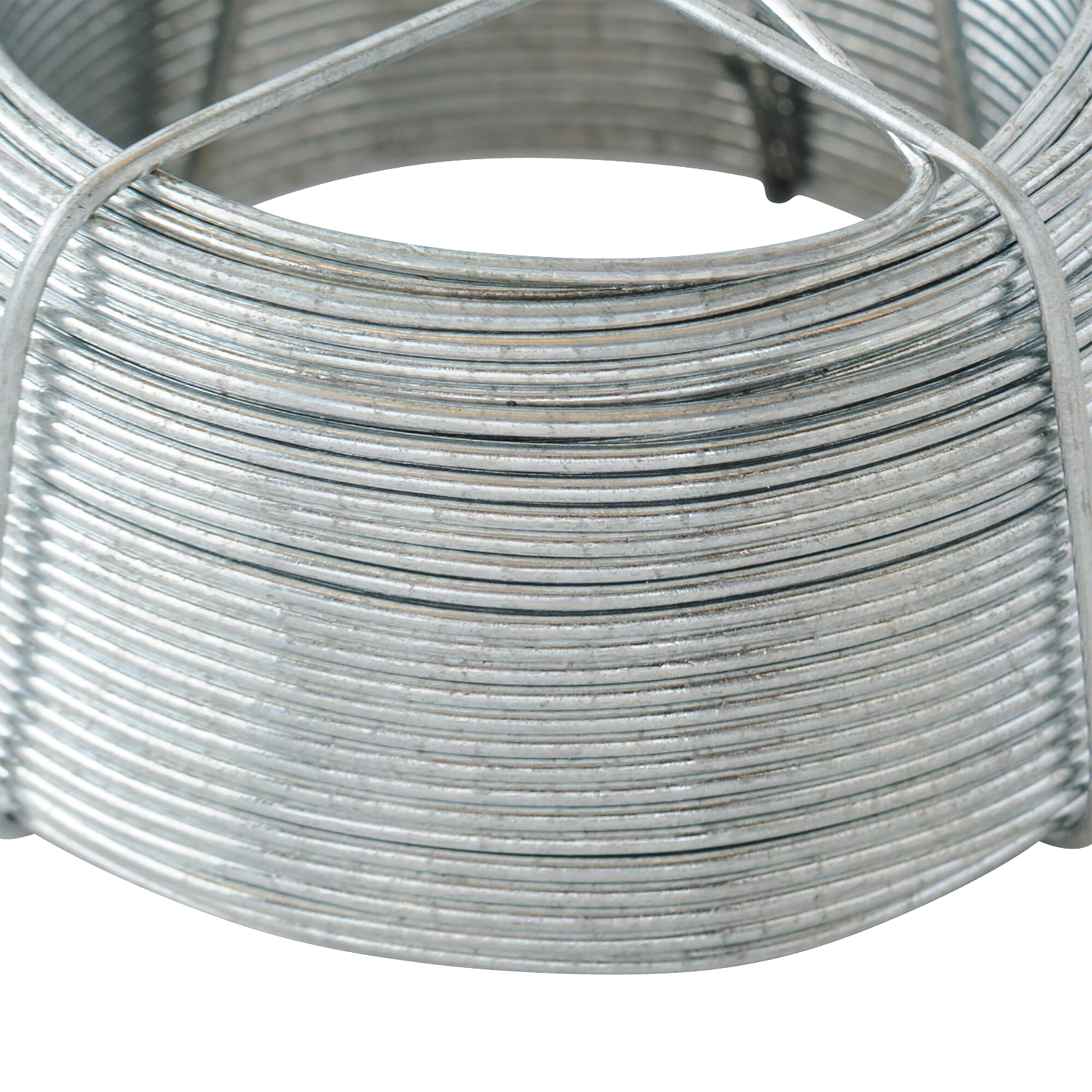 Alambre  de acero galvanizado de 30 m de longitud y 1.5 mm de ø - 4