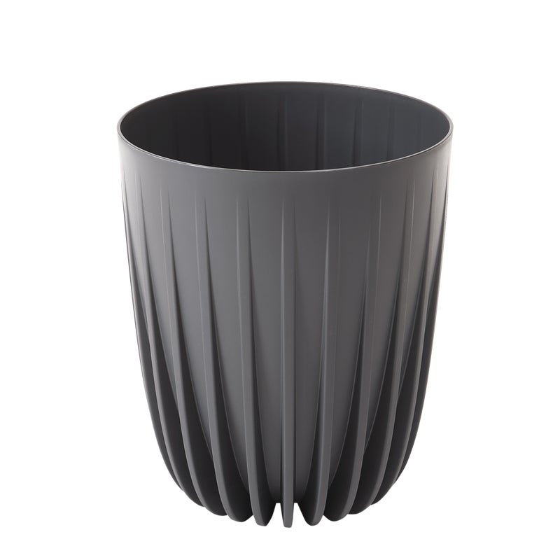 Doniczka plastikowa Mira śr.30 cm antracytowa Lamela