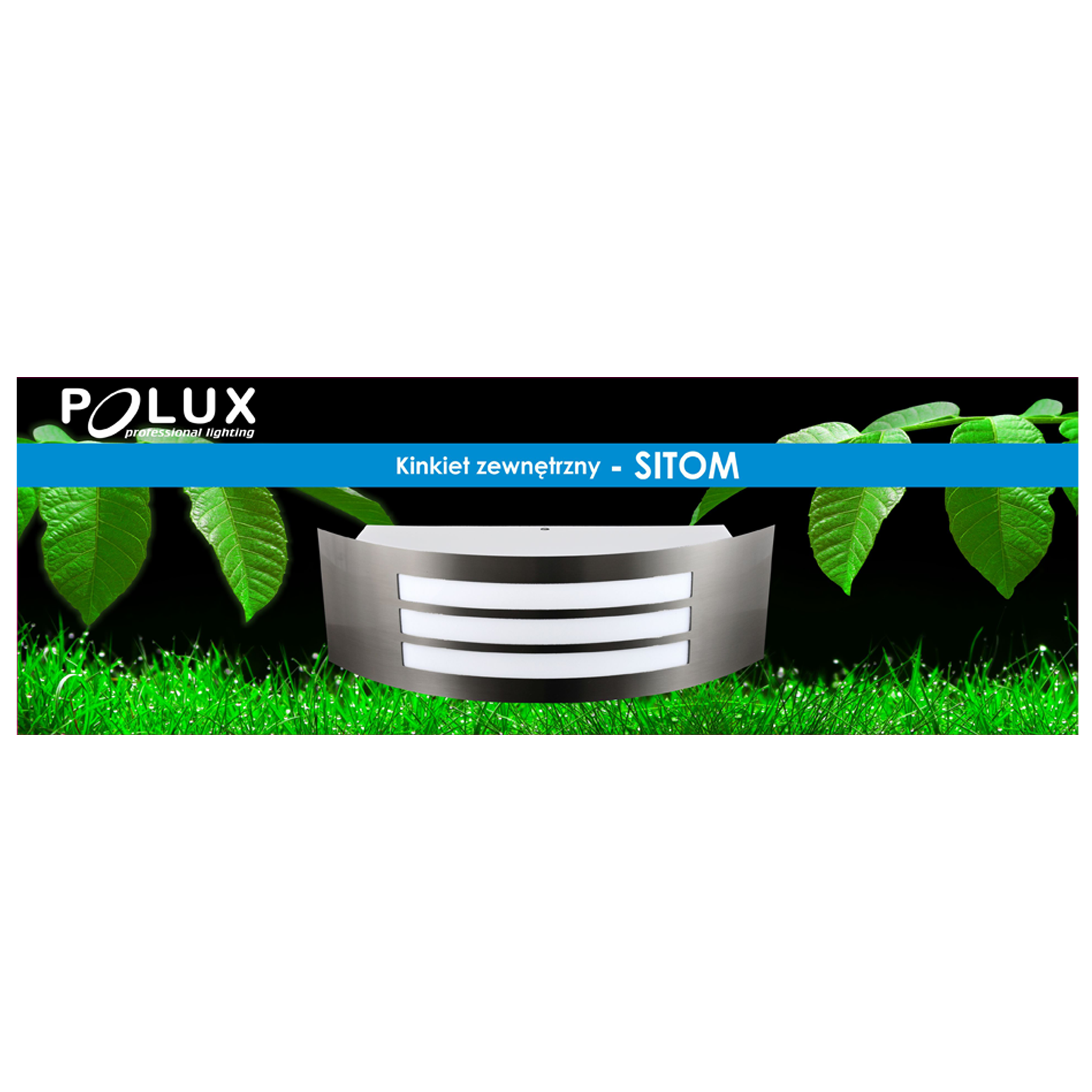 Kinkiet zewnętrzny Sitom chrom IP44 E27 Sanico - 5