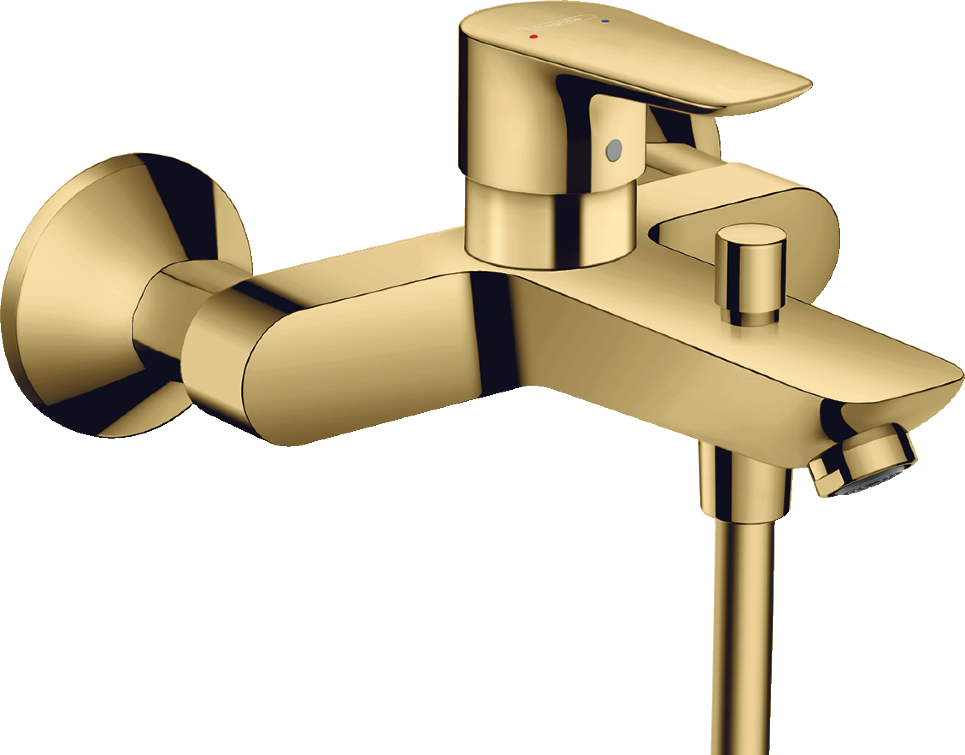 Bateria wannowa złota Talis Hansgrohe