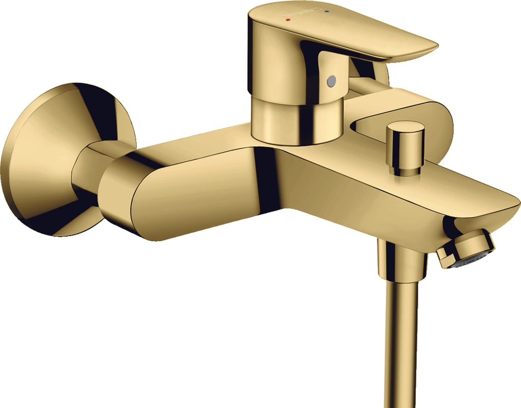 Bateria wannowa złota Talis Hansgrohe
