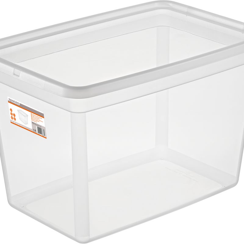 Pojemnik z pokrywą 60 l 39 x 37.5 x 58 cm Spaceo