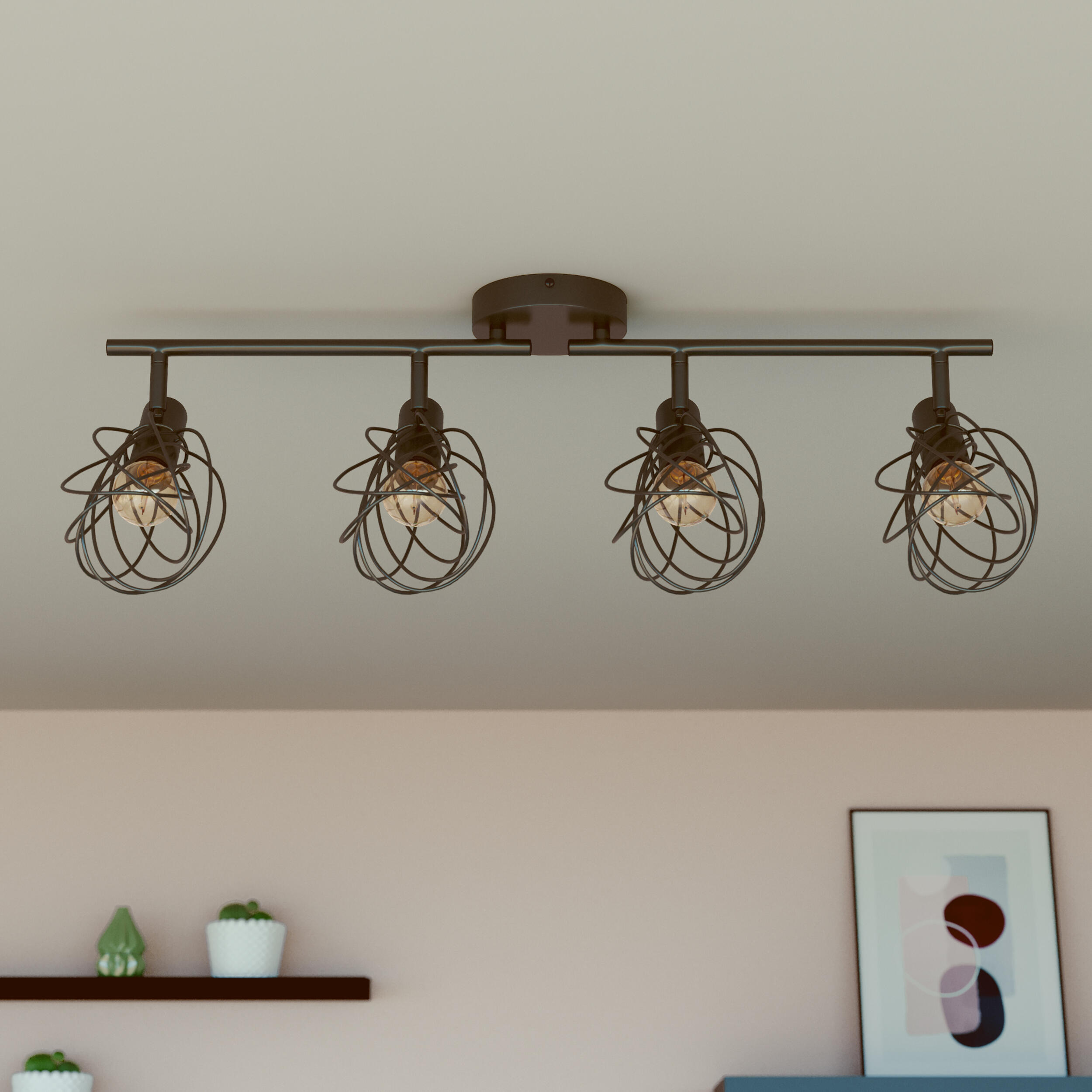 Listwa reflektorowa Merone czarna E14 Inspire - 11