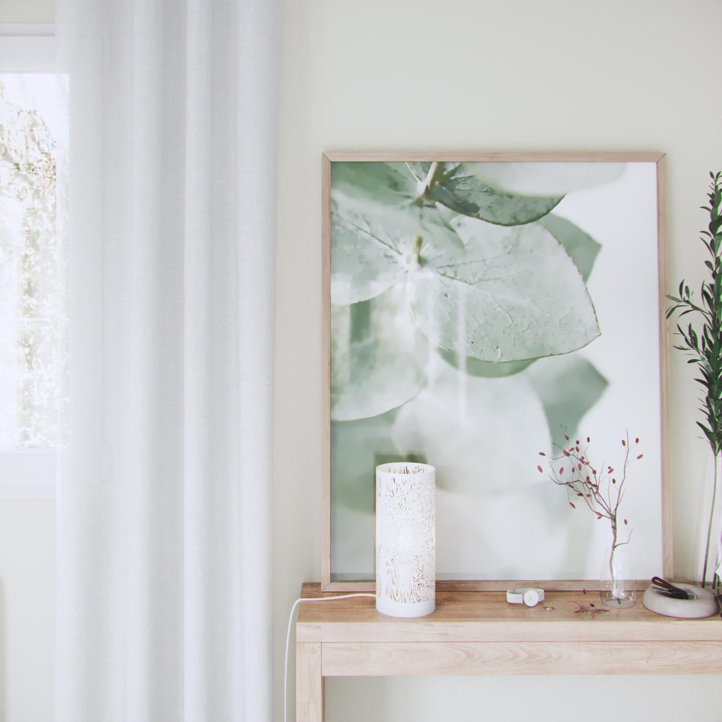 Lampa stołowa Frella biała E27 Inspire - 14