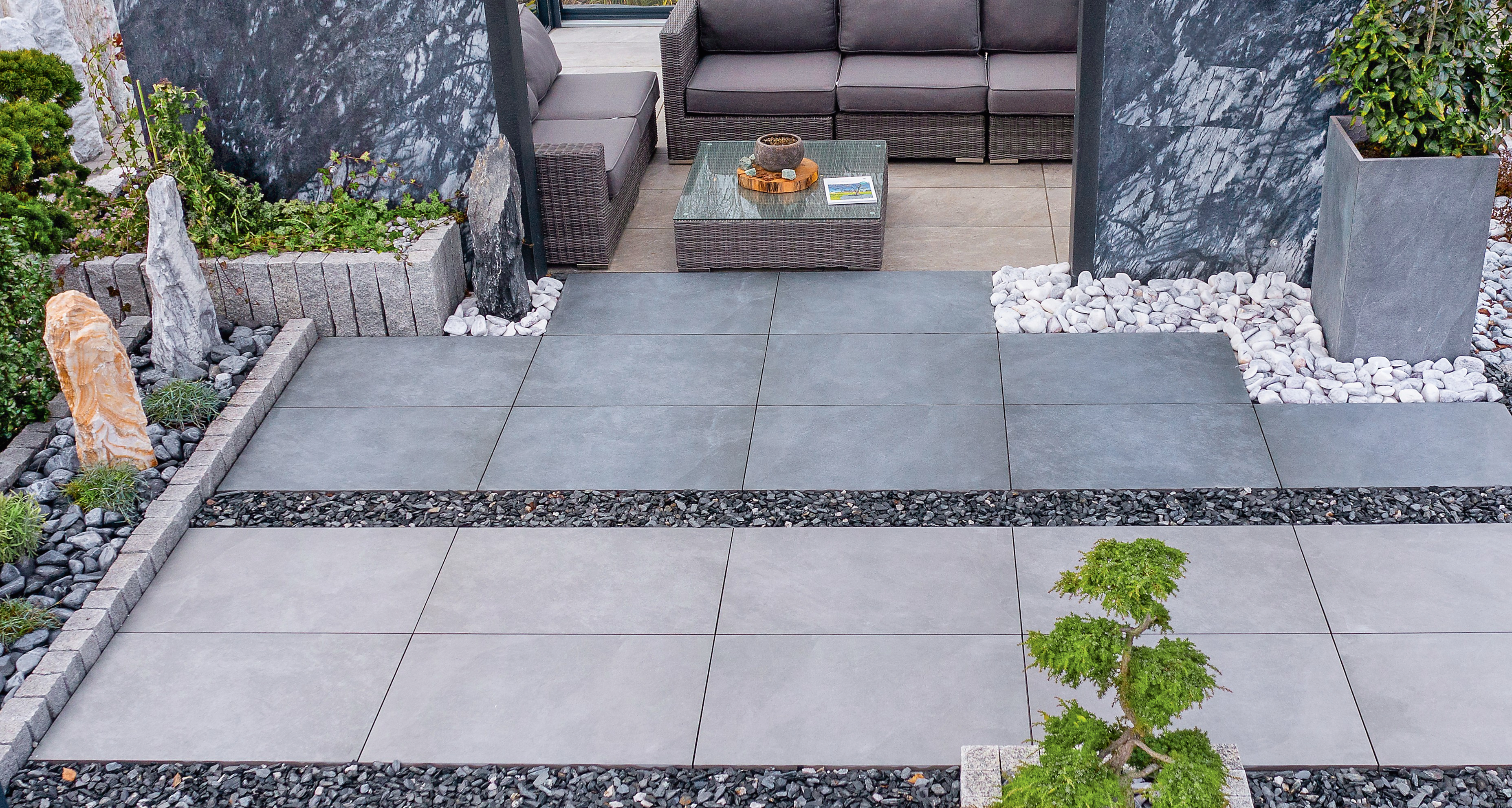 Gres porcelanowy Spirit szary 60x90x2 cm 2 sztuki Polcolorit - 3