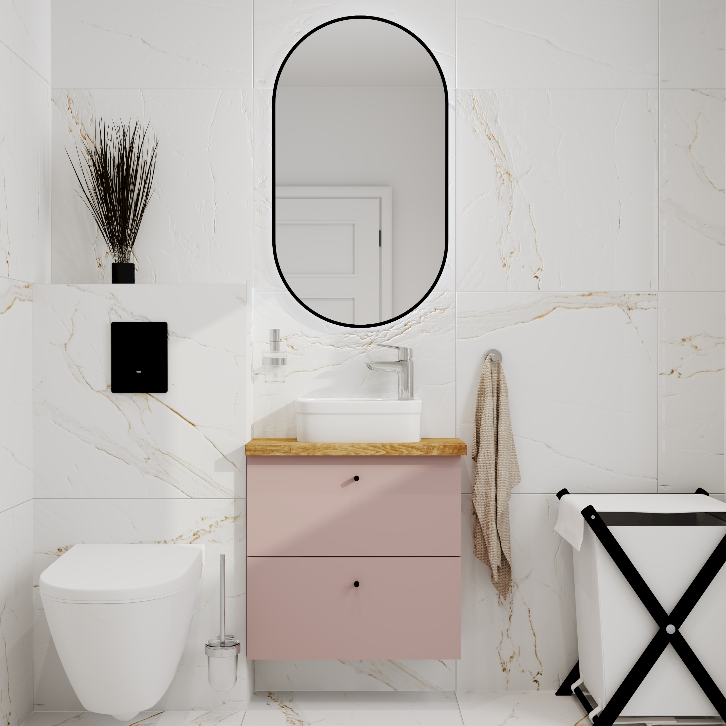 Bateria umywalkowa chrom Start 2021 S QuickFix Grohe - 3