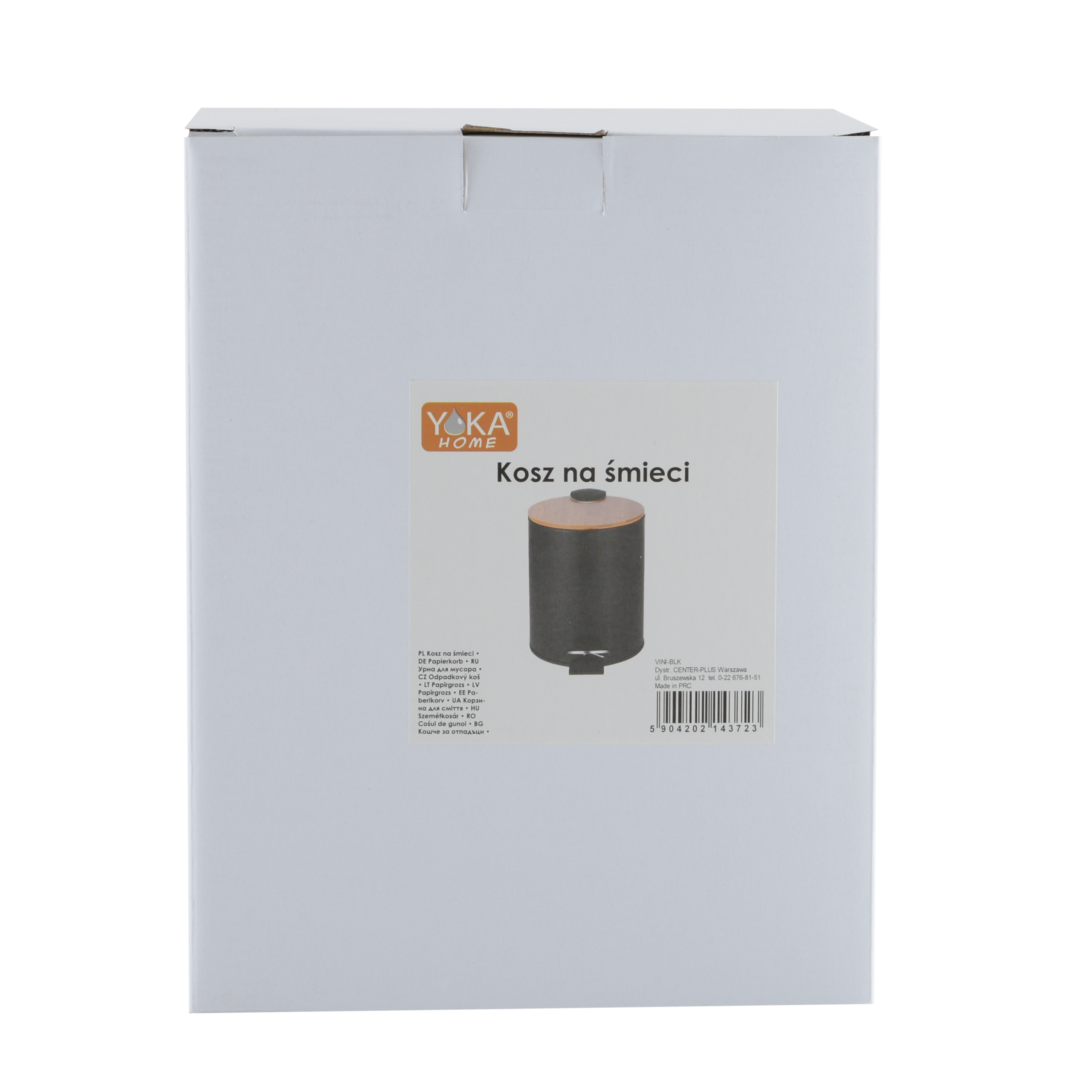 Łazienkowy kosz na śmieci VINI YOKA 3L CENTER PLUS - 5