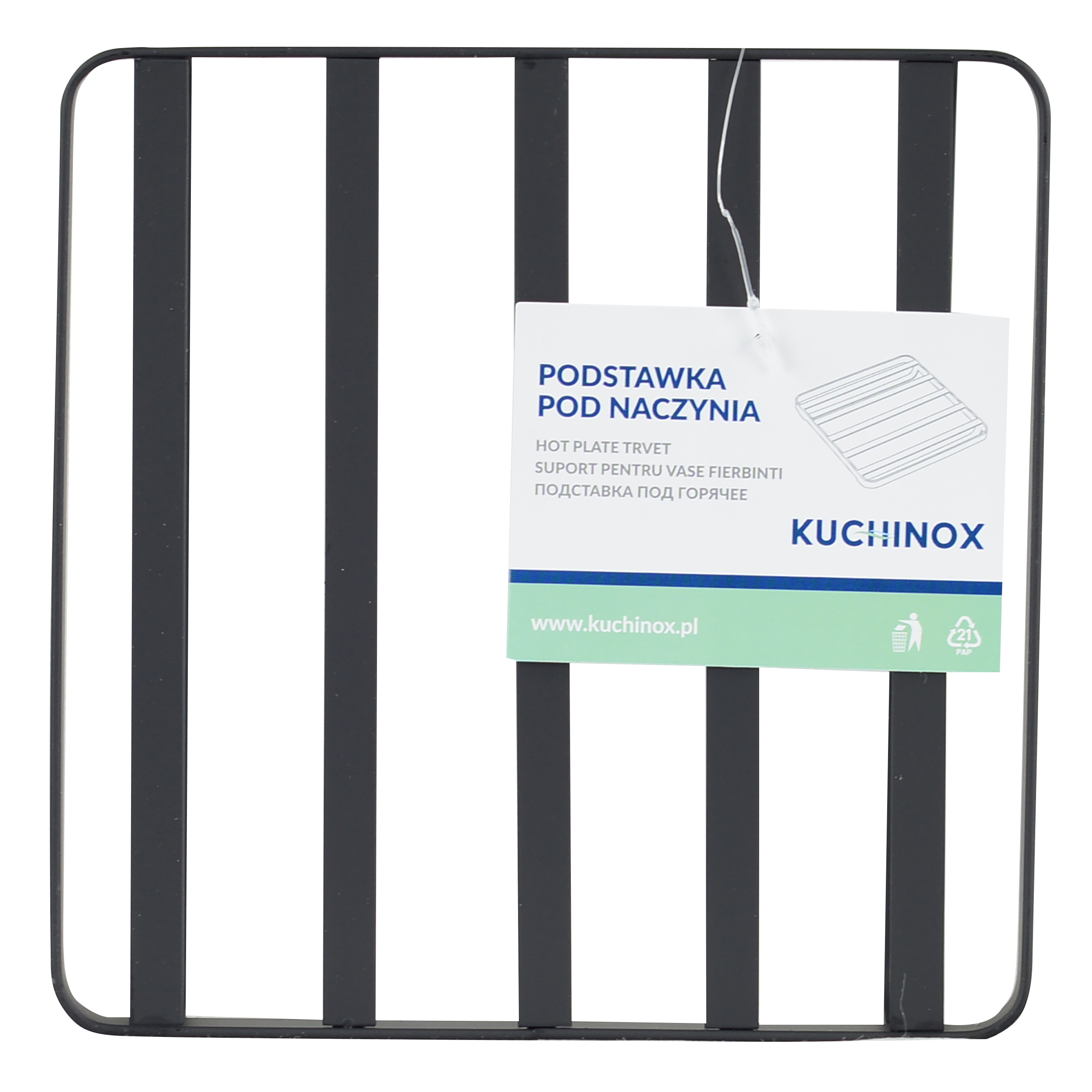 Podstawka pod gorące naczynia EKG711A czarna Kuchinox - 5