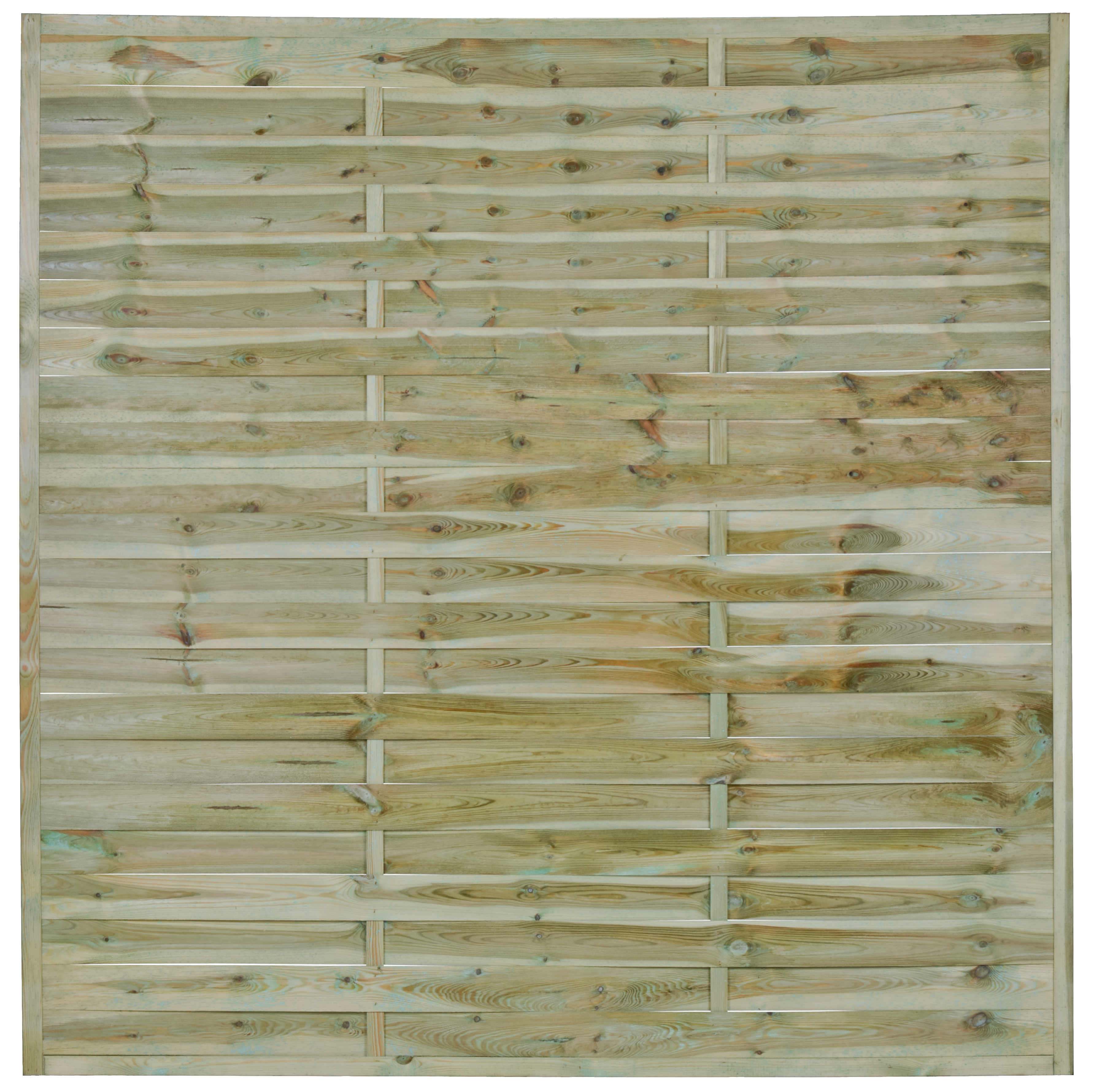 Płot lamelowy 180x180 cm drewniany Sobex - 4