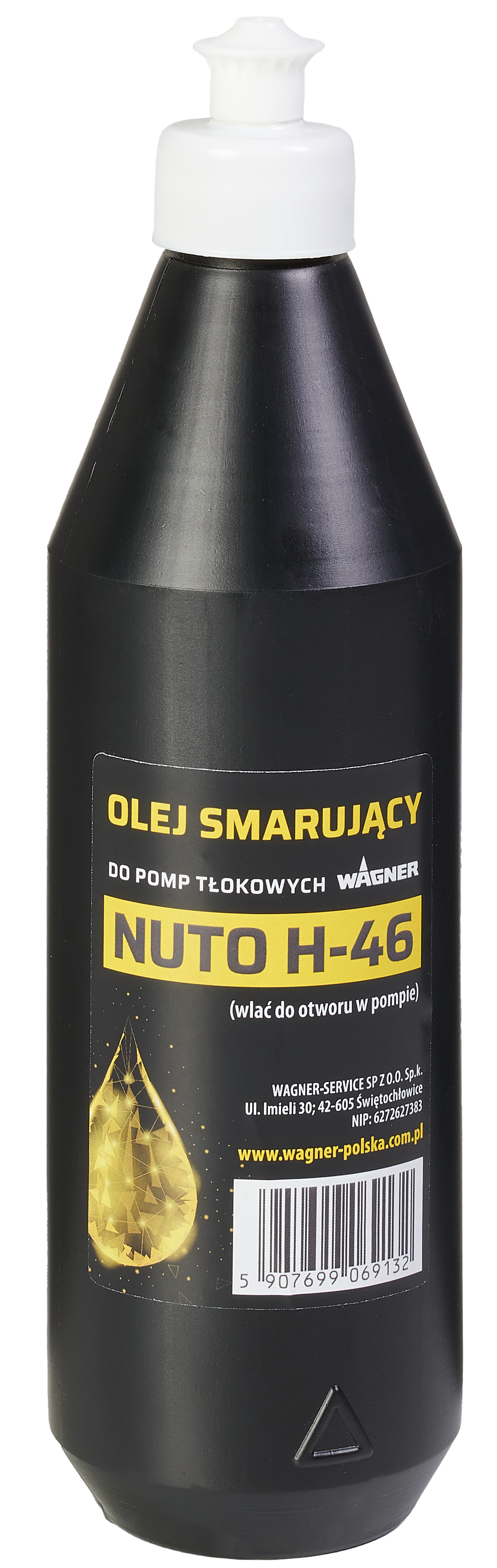 Olej smarujący do pomp tłokowych NUTO H46 0.5 l