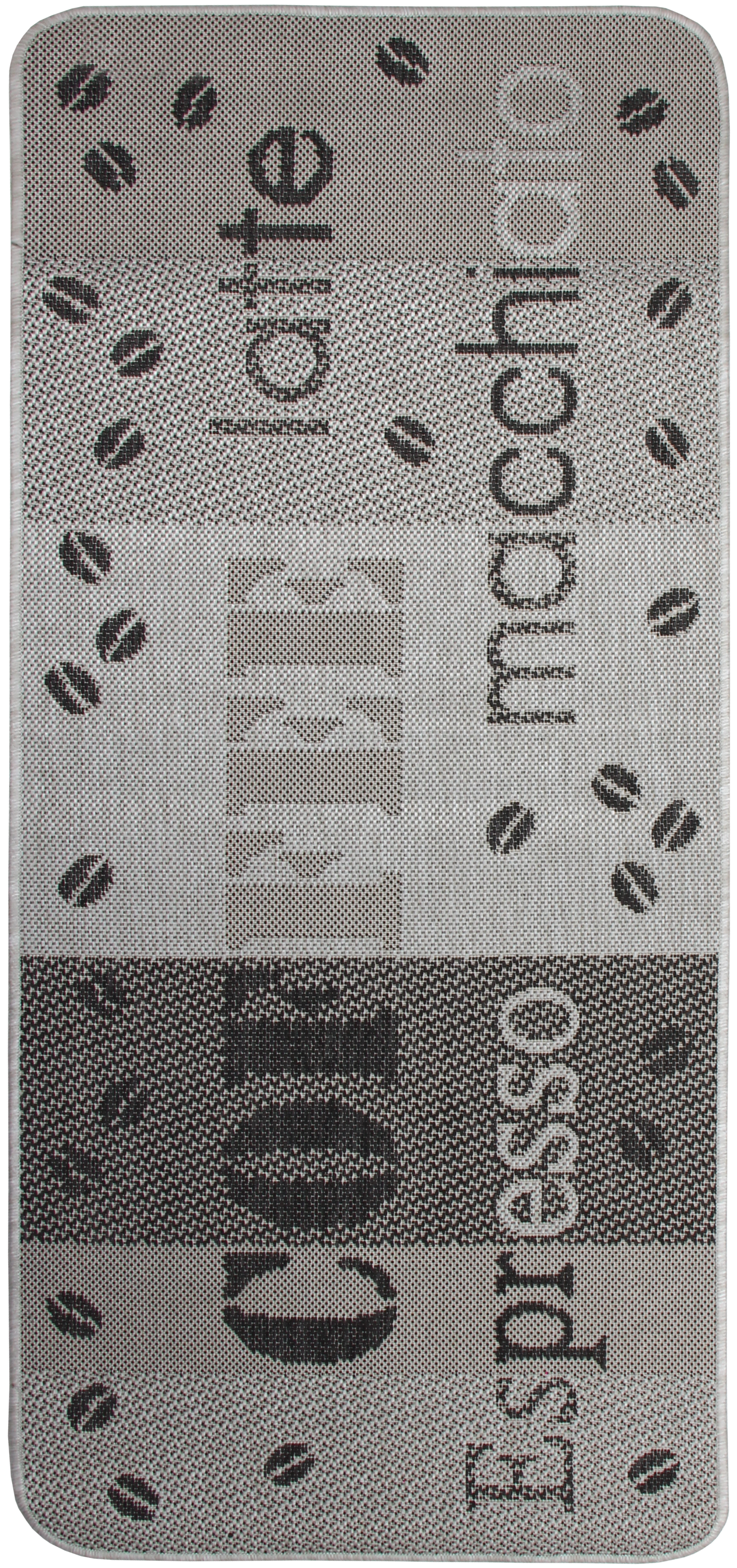 Chodnik dywanowy kuchenny Rasta Coffee 67 x 200 cm mix wzorów