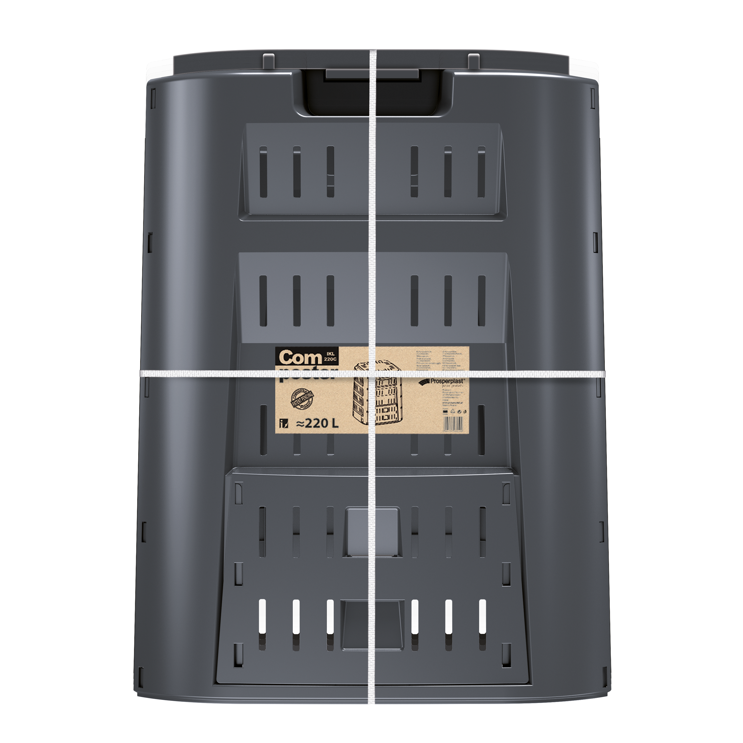 Kompostownik 220l czarny Prosperplast IKL220C-S411 - 2
